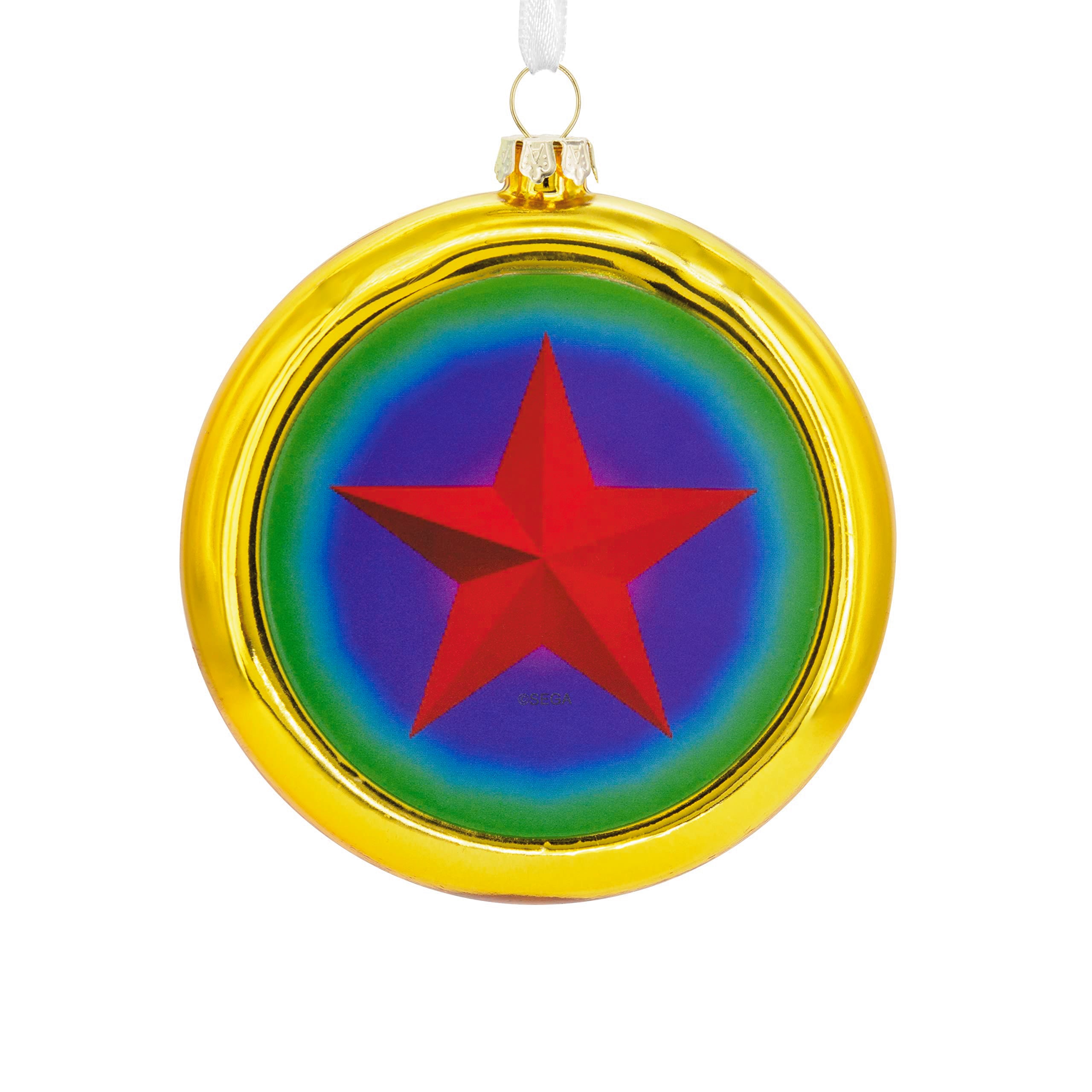 Hallmark Sonic The Hedgehog Christmas Ornament, Blown Glass