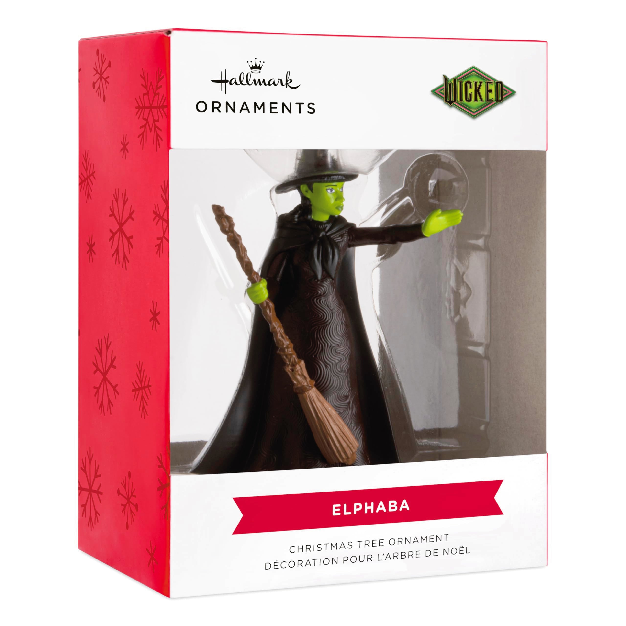 Hallmark Wicked Elphaba Christmas Ornament, Movie Gifts