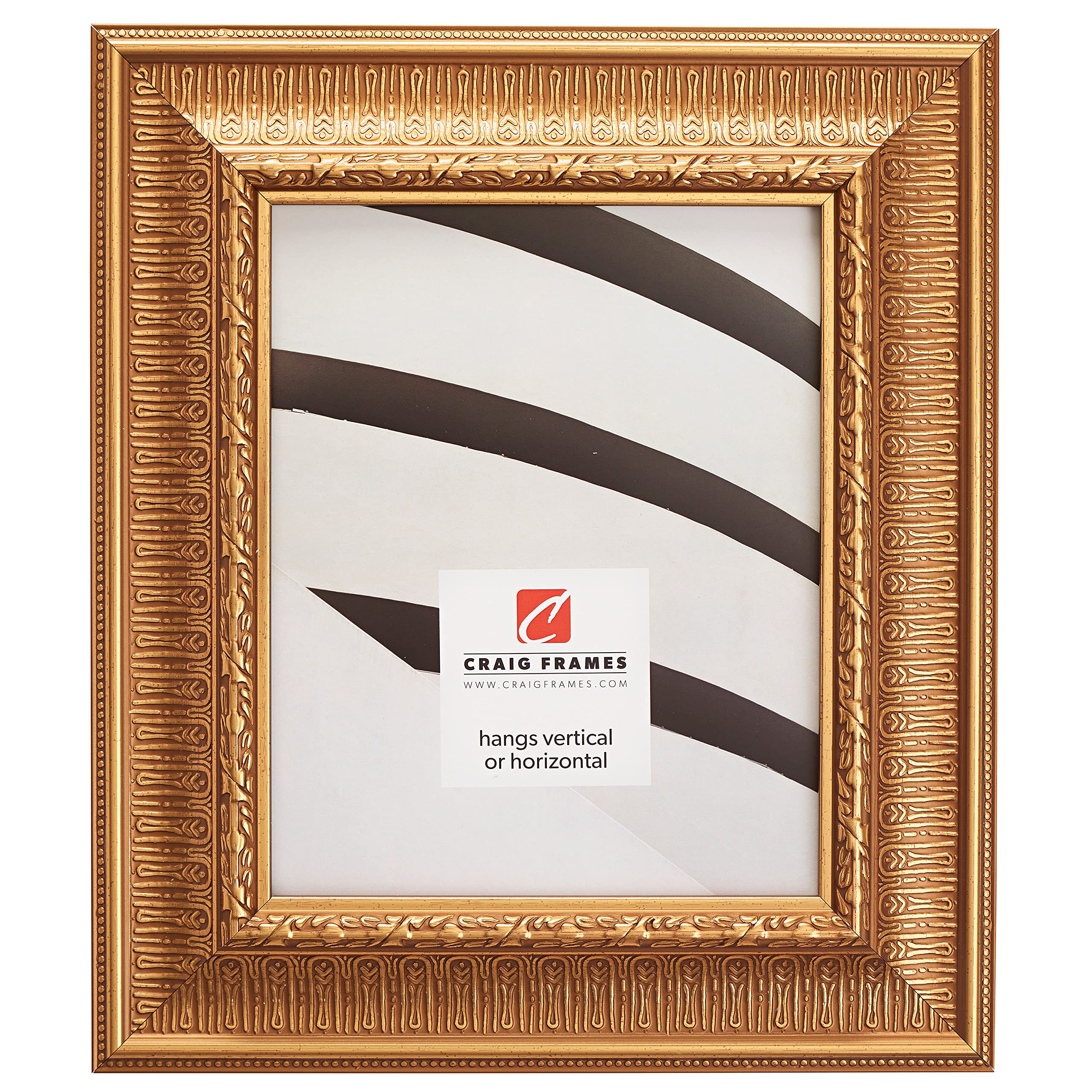 Craig Frames Maximus, 16x18 Picture Frame, Roman Gold