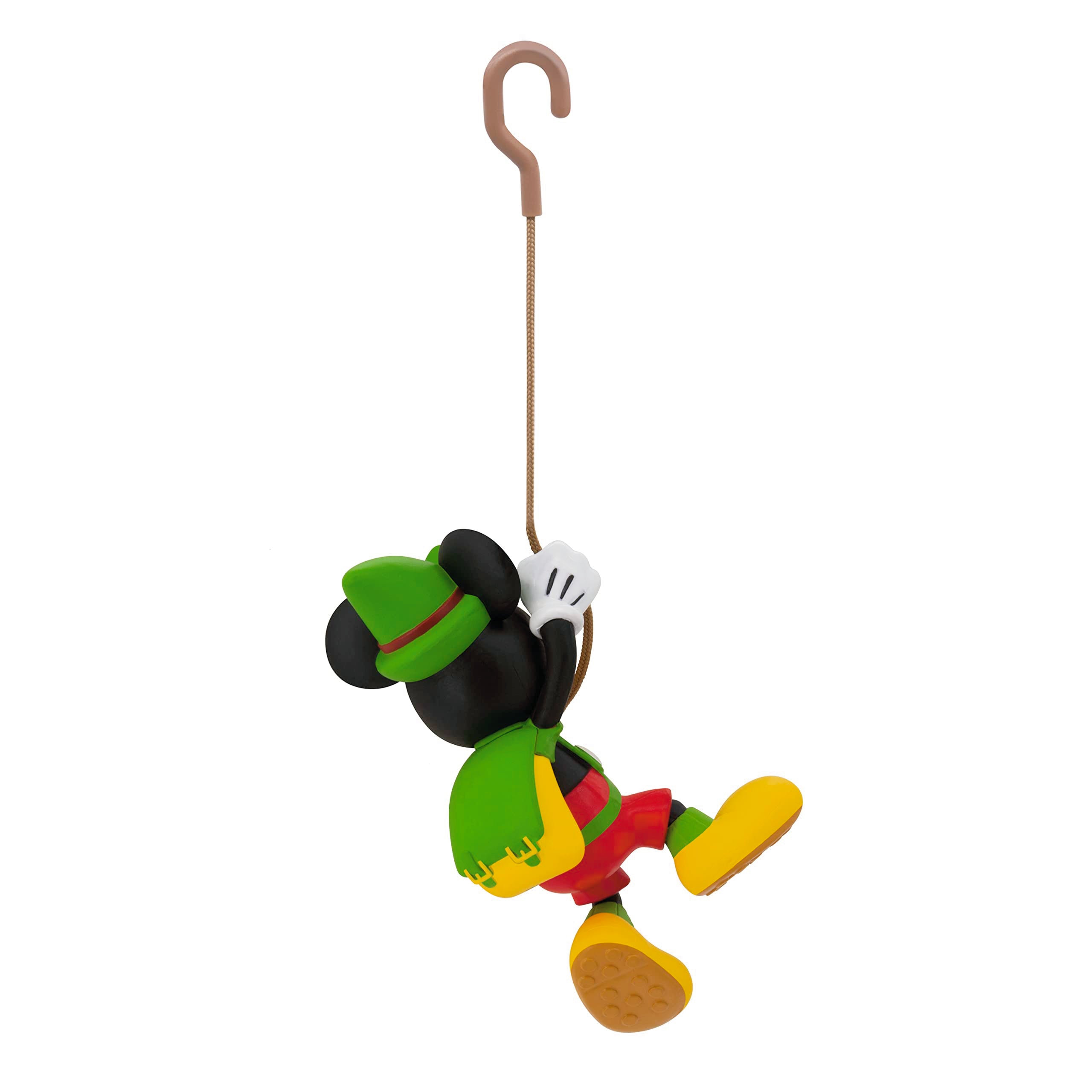 Hallmark Disney Mickey Mouse Swinging Mickey Christmas Ornament
