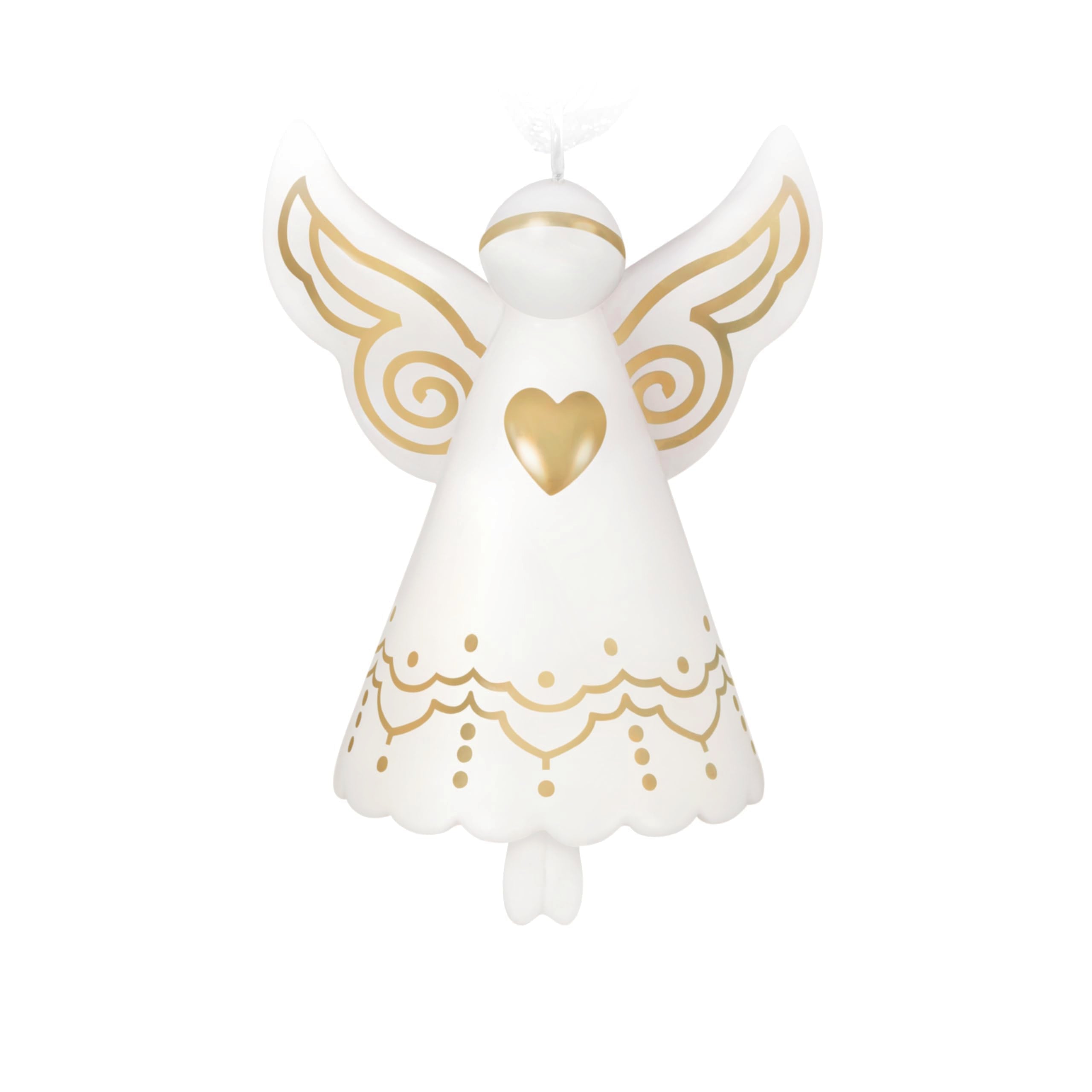 Hallmark Keepsake 1.25 Mini Christmas Ornament 2025, Little Angel, Porcelain, Faith Gifts