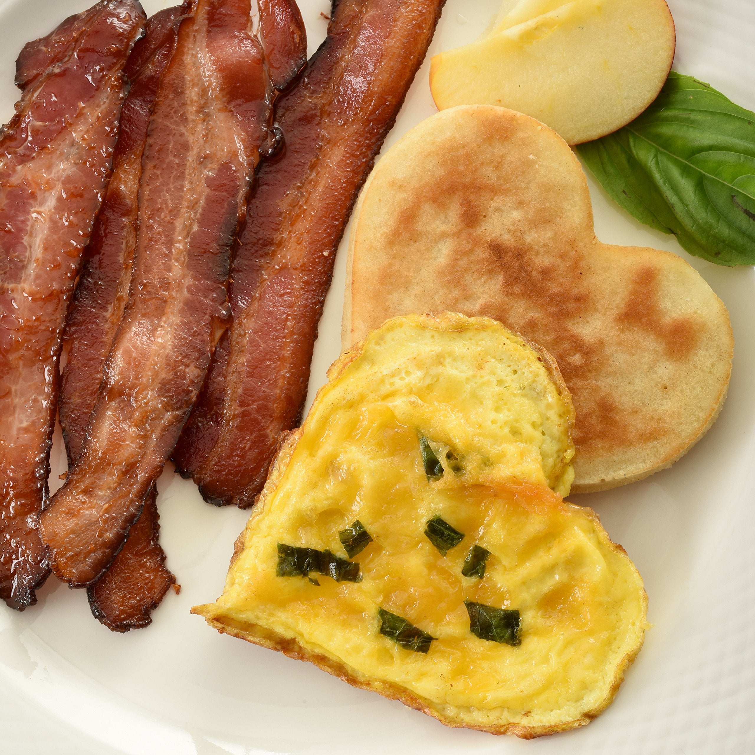 Norpro Nonstick Heart Pancake/Egg Rings, Set Of 2