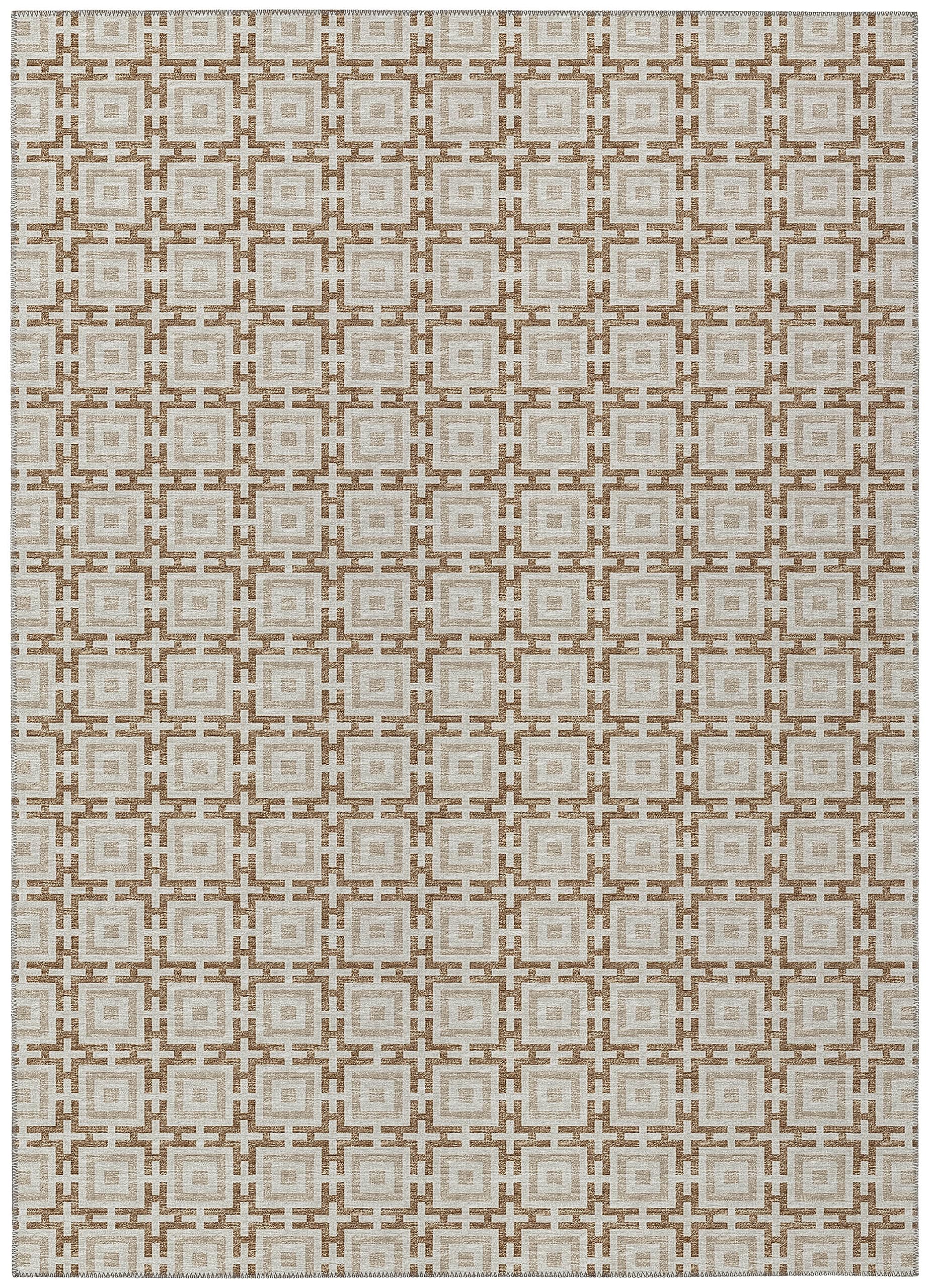 Dalyn Rugs Marlo MO1 Taupe 10 x 14 Indoor Outdoor Area Rug, Easy Clean, Machine Washable, Non Shedding, Bedroom, Living Room, 
