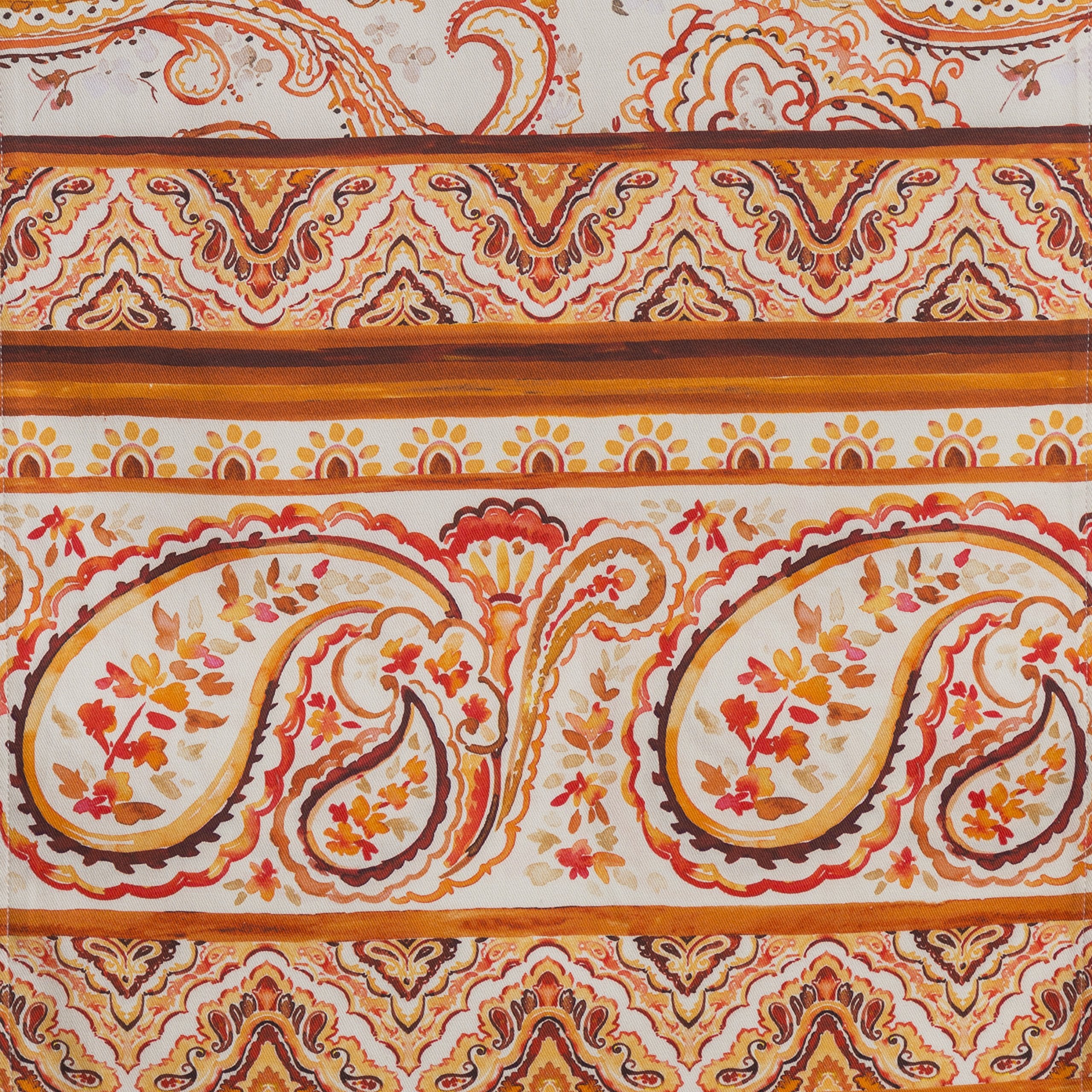 Maison D' Hermine Tablerunner 100% Cotton Table Runner Decorative Table Covers, Dining, Wedding, Buffet, Palatial Paisley (Doubl