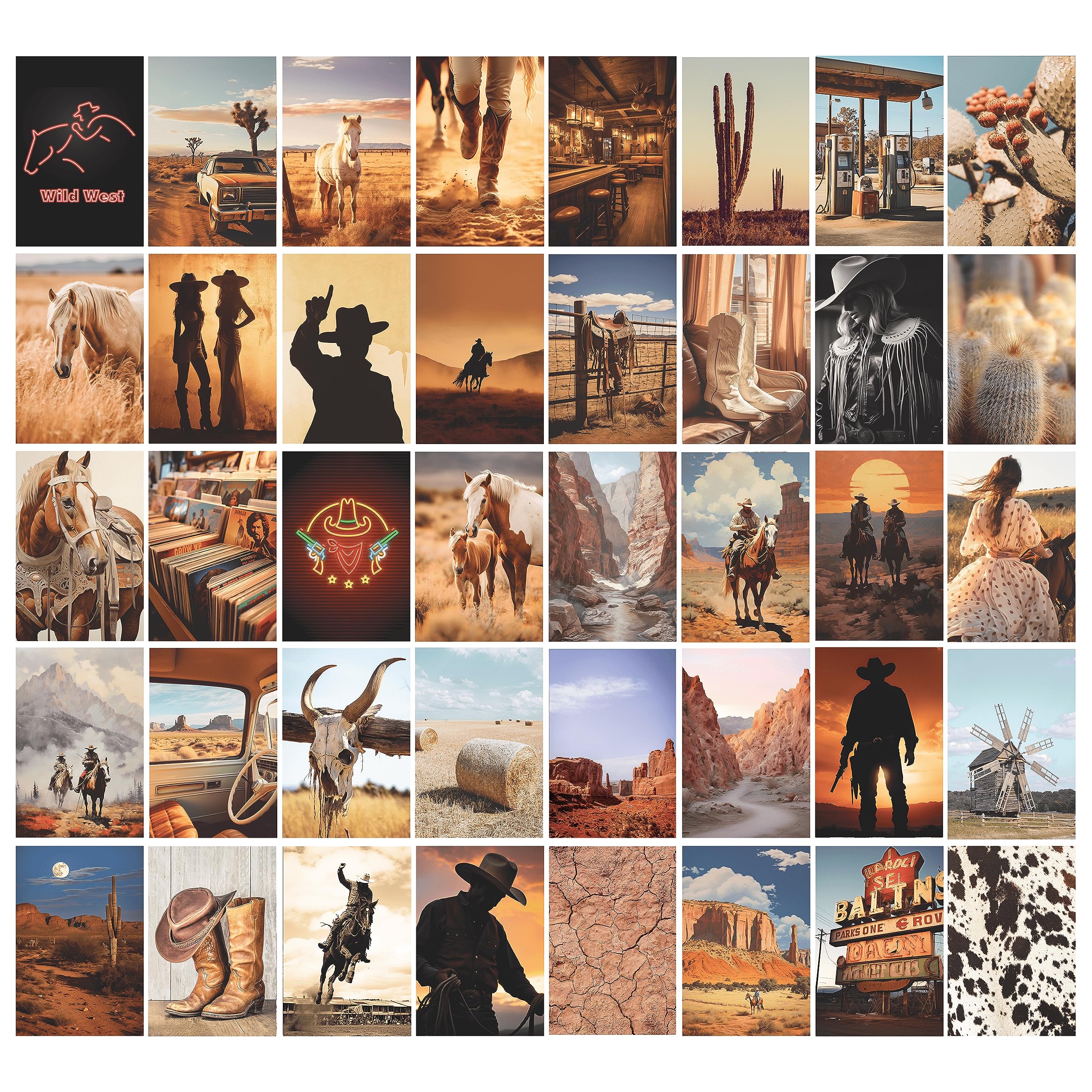 97 Decor Western Room Decor For Bedroom - Western Wall Decor, Western Wall Art Prints, Western Pictures Wall Decor, Western Wall