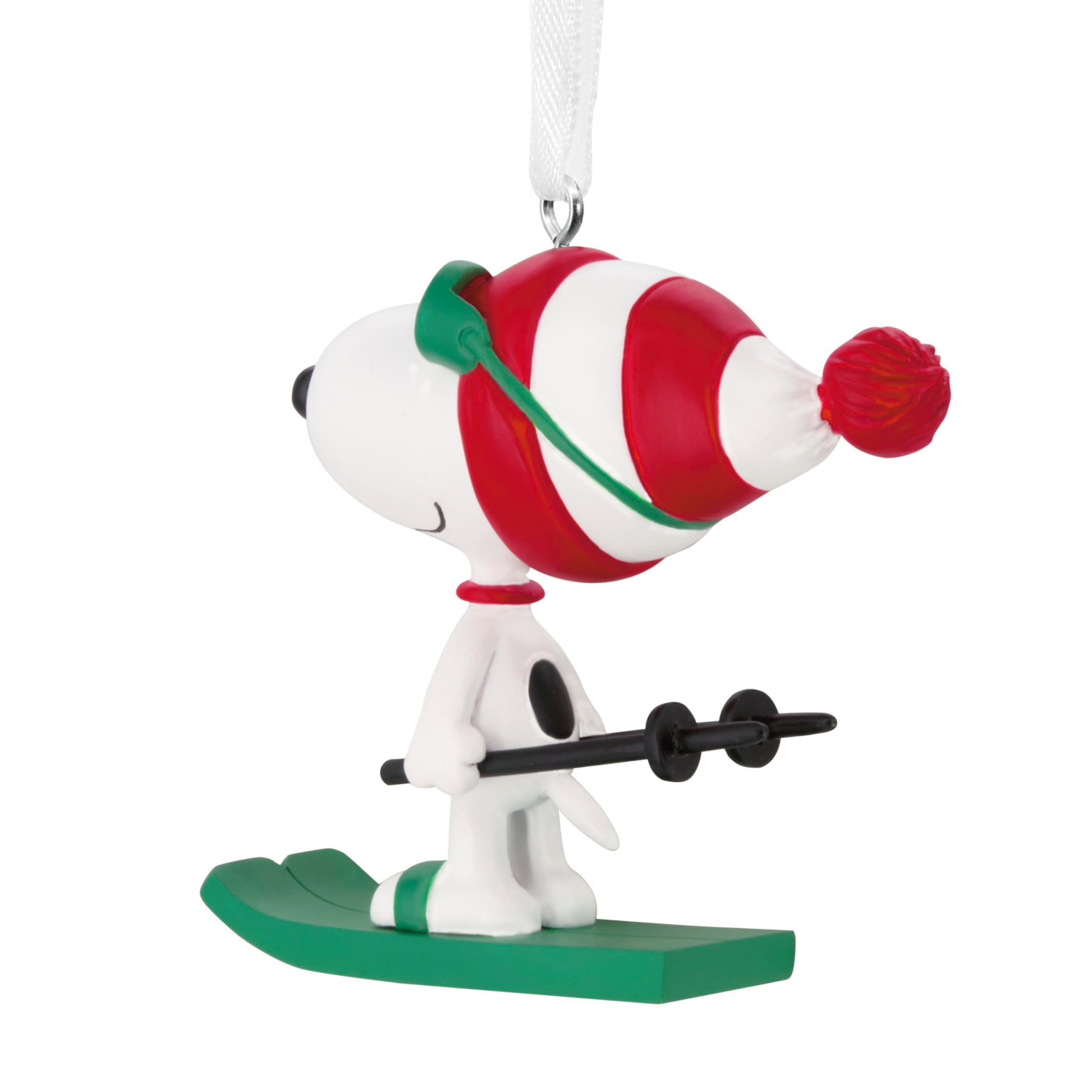 Hallmark Peanuts Snoopy Skiing Christmas Ornament