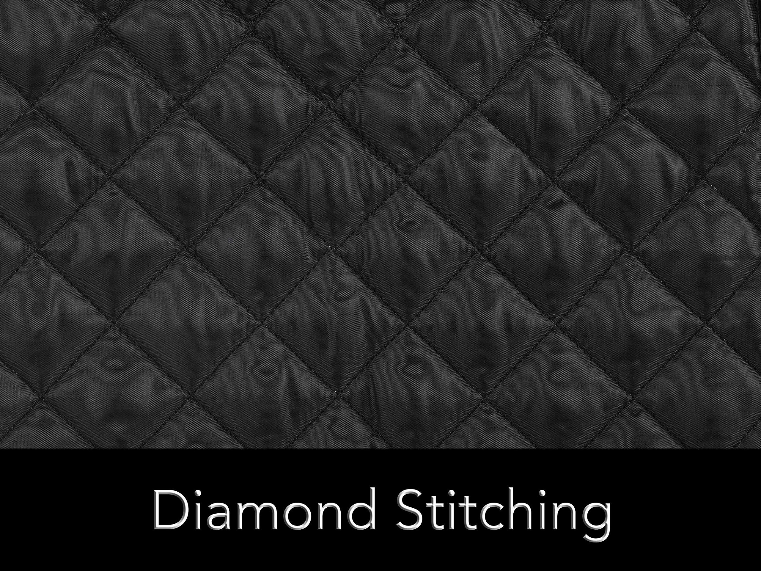 Covermates Keepsakes - Can Opener Cover - Dust Protection - Stain Resistant - Washable - Appliance Cover, Black