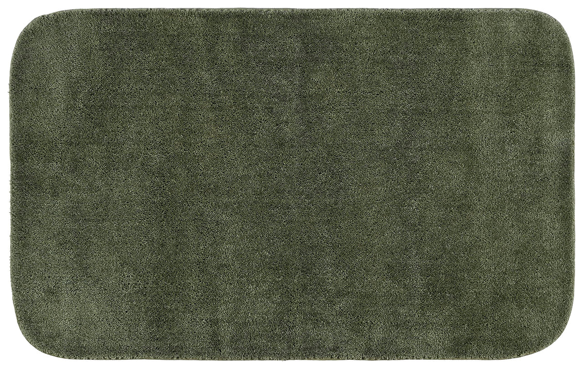 Garland Rug Traditional Plush Washable Nylon Rug, 30-Inch By 50-Inch, Deep Fern