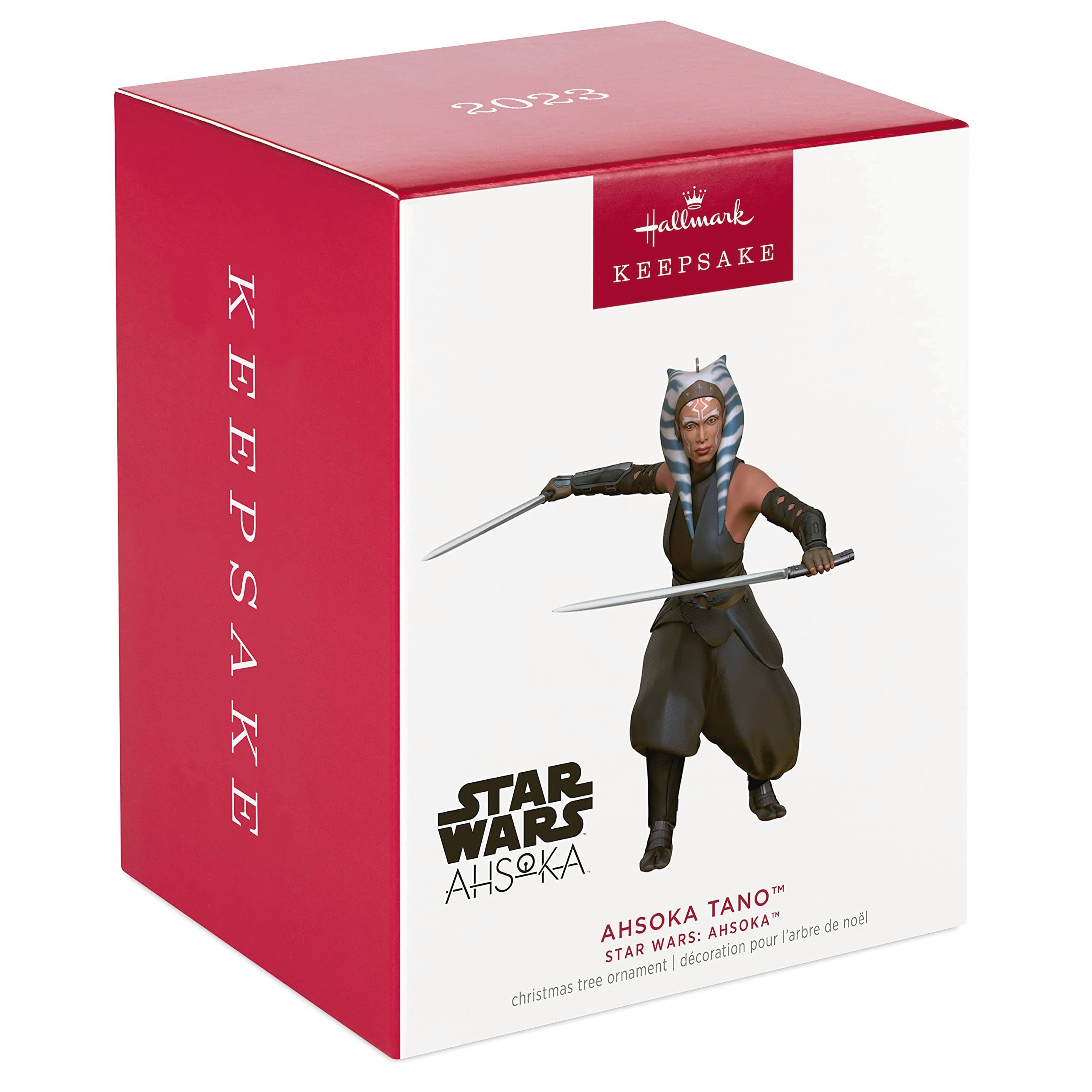 Hallmark Keepsake Christmas Ornament 2023, Star Wars: Ahsoka Ahsoka Tano, Gifts for Star Wars Fans,