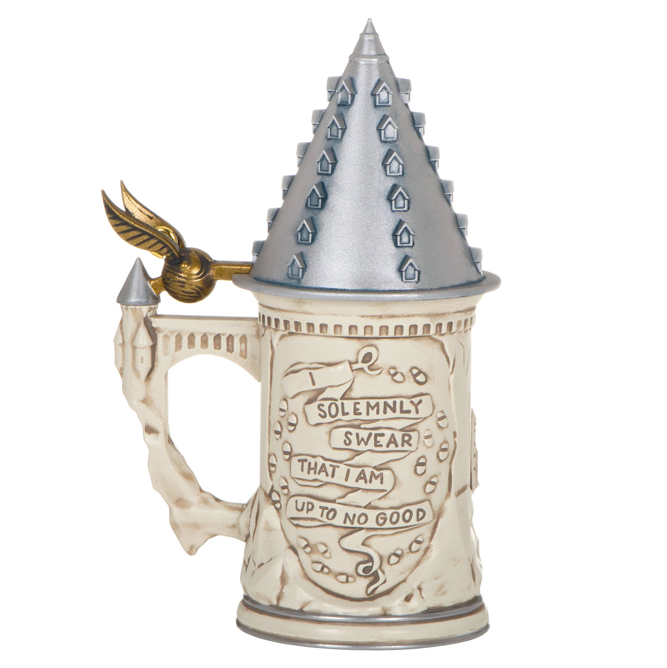 Hallmark Keepsake Christmas Ornament 2023, Harry Potter Marauder s Map Mug Ornament, Gifts for Harry Potter Fans