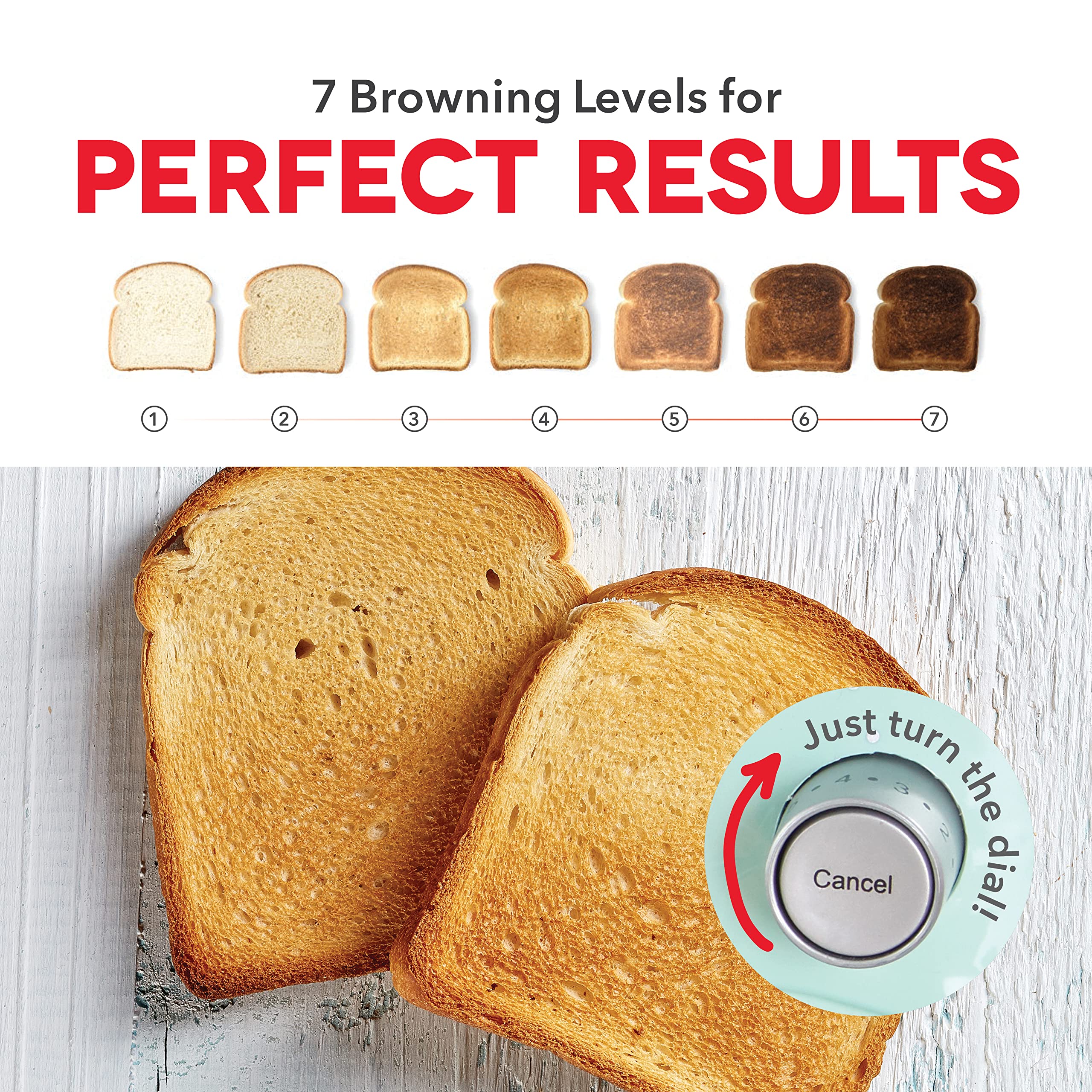 Dash Clear View Toaster: Extra Wide Slot Toaster With See Through Window - Defrost, Reheat + Auto Shut Off Feature For Bagels, S