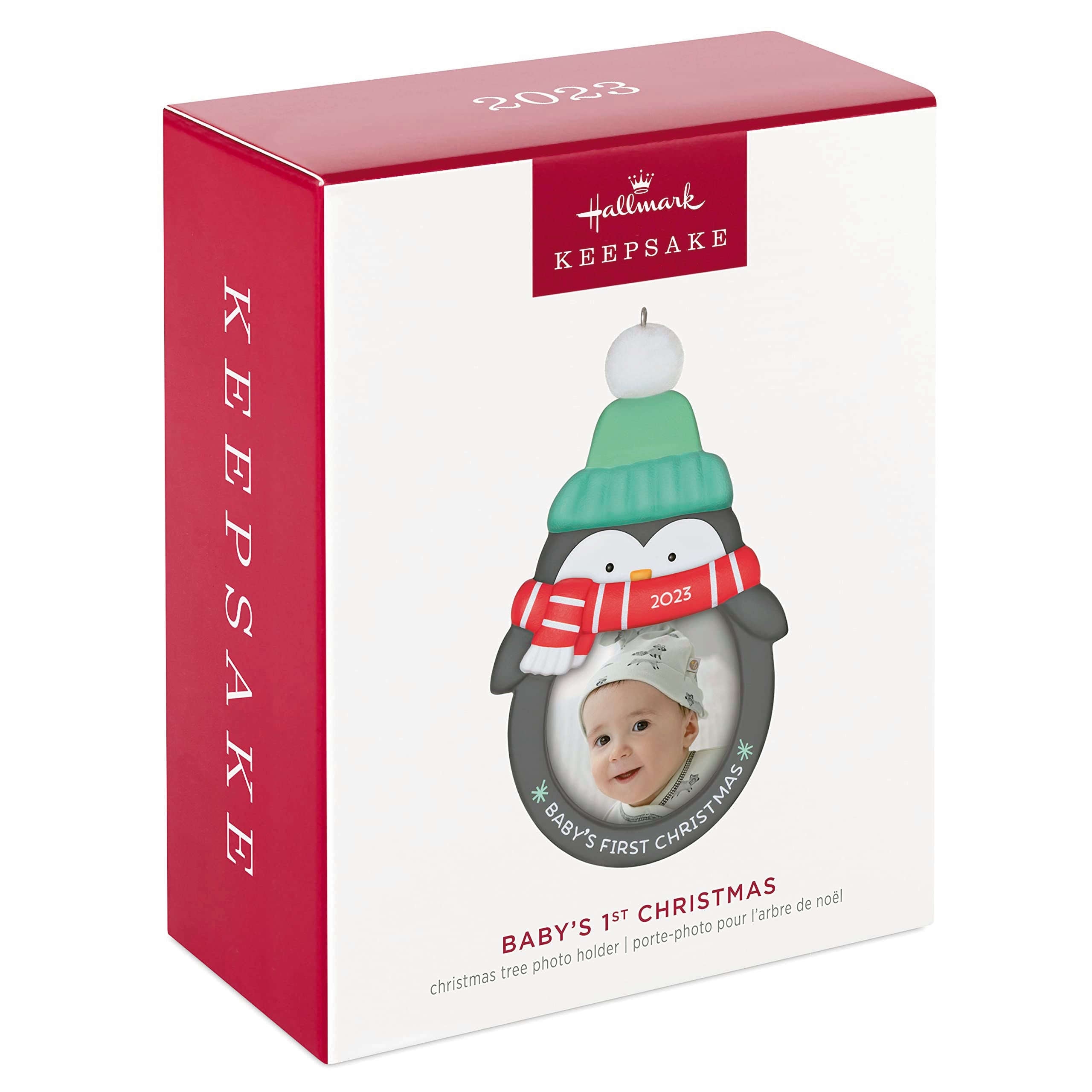 Hallmark Keepsake Christmas Ornament 2023, Baby s 1st Christmas Photo Frame