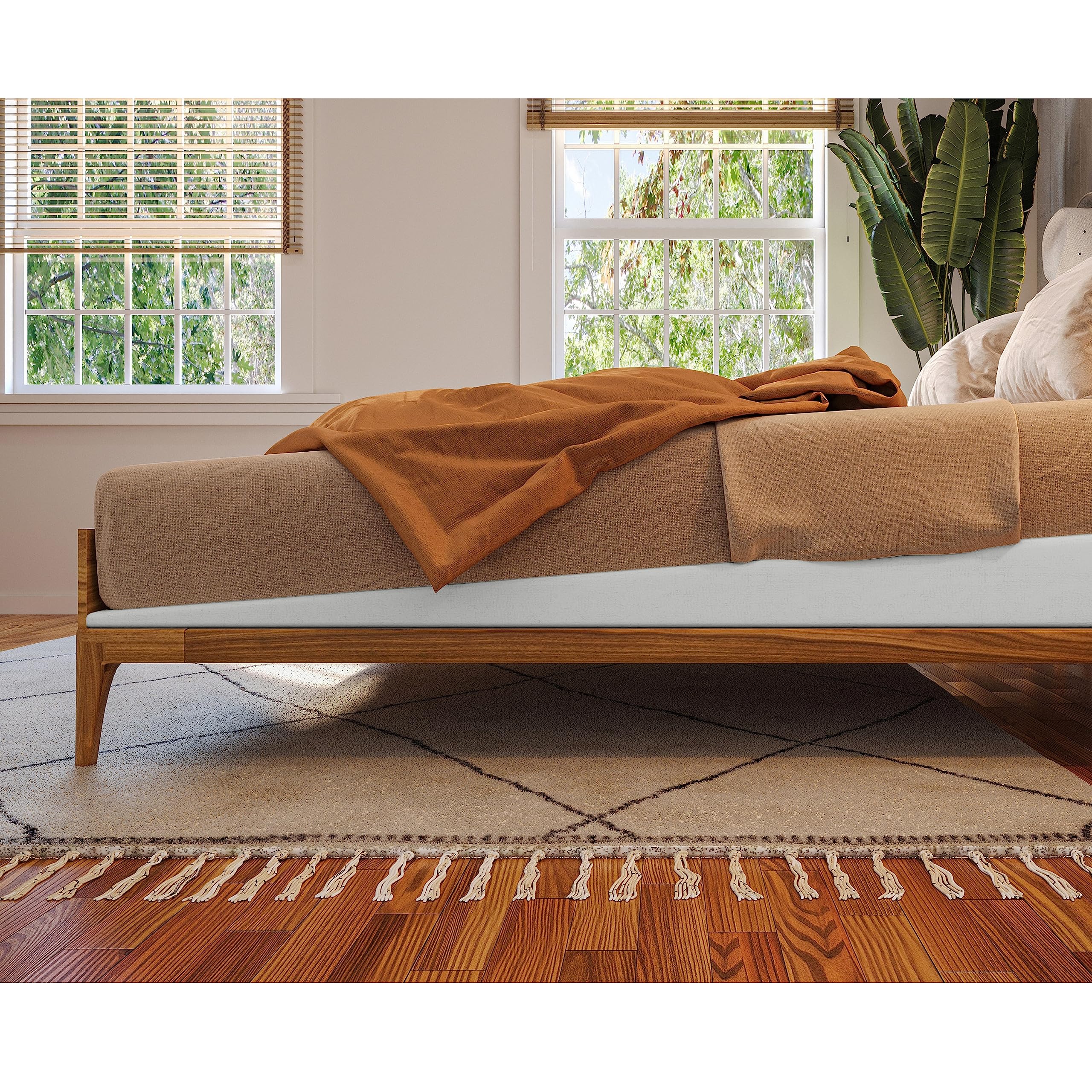 Avana Mattress Elevator - 5-Inch Size - Gentle Incline Under Mattress Support, 5'', Twin