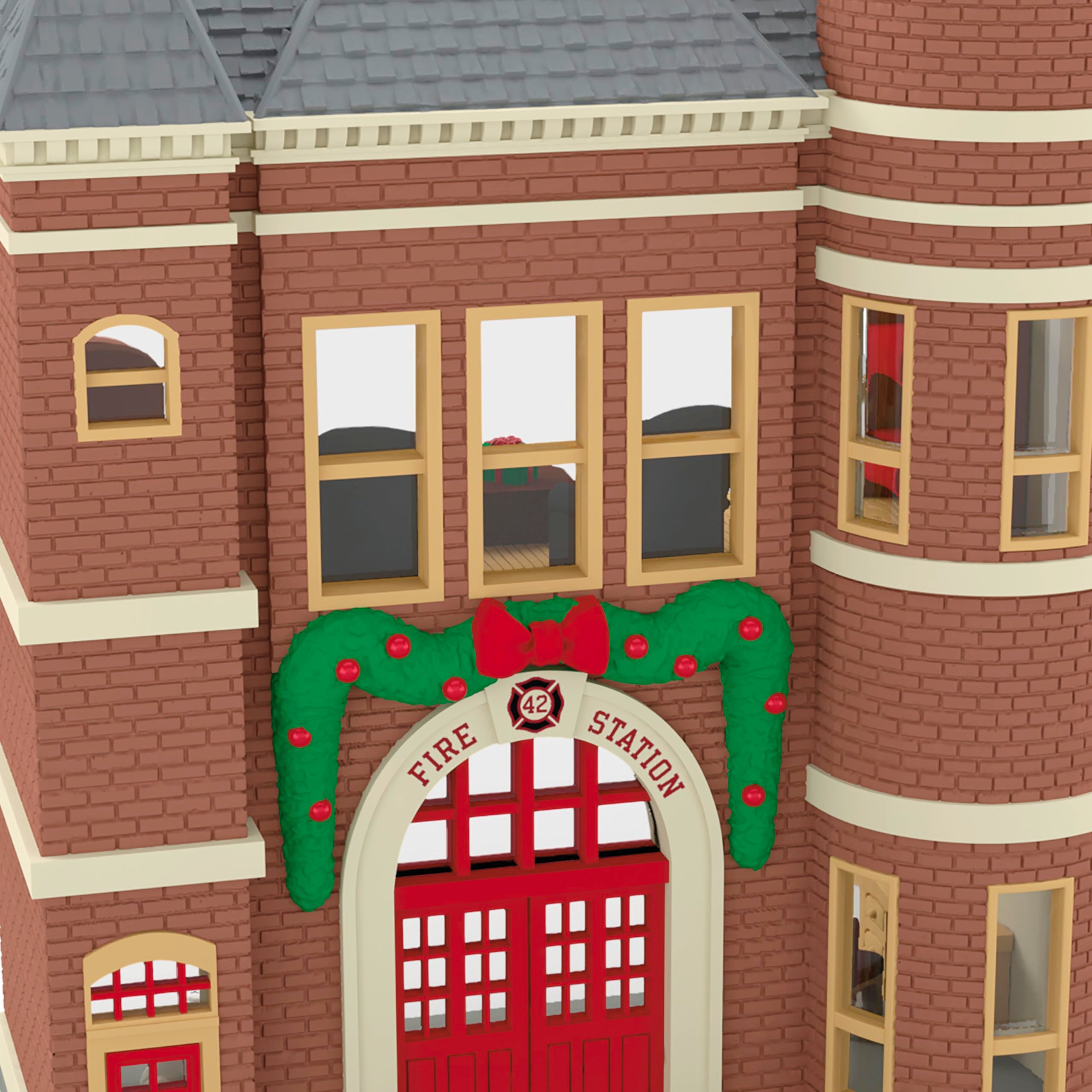 Hallmark Keepsake Christmas Ornament 2025, Nostalgic Houses and Shops Keepsake Korners Firehouse