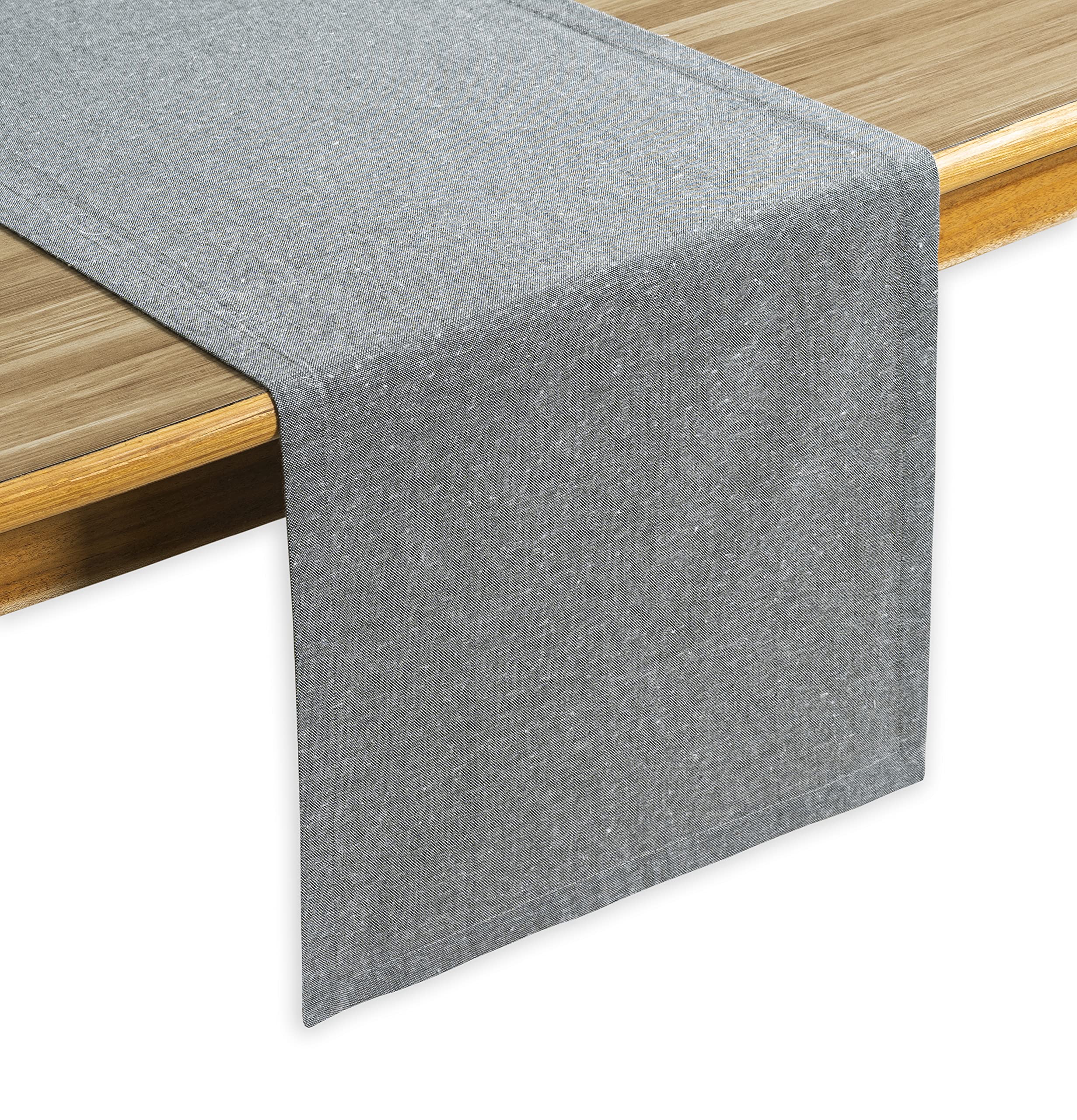 Calicot Tablerunners 100% Cotton Decorative Tablerunner Washable Table Cover, Holiday, Dinner, Wedding, Baby Shower & Dining - S