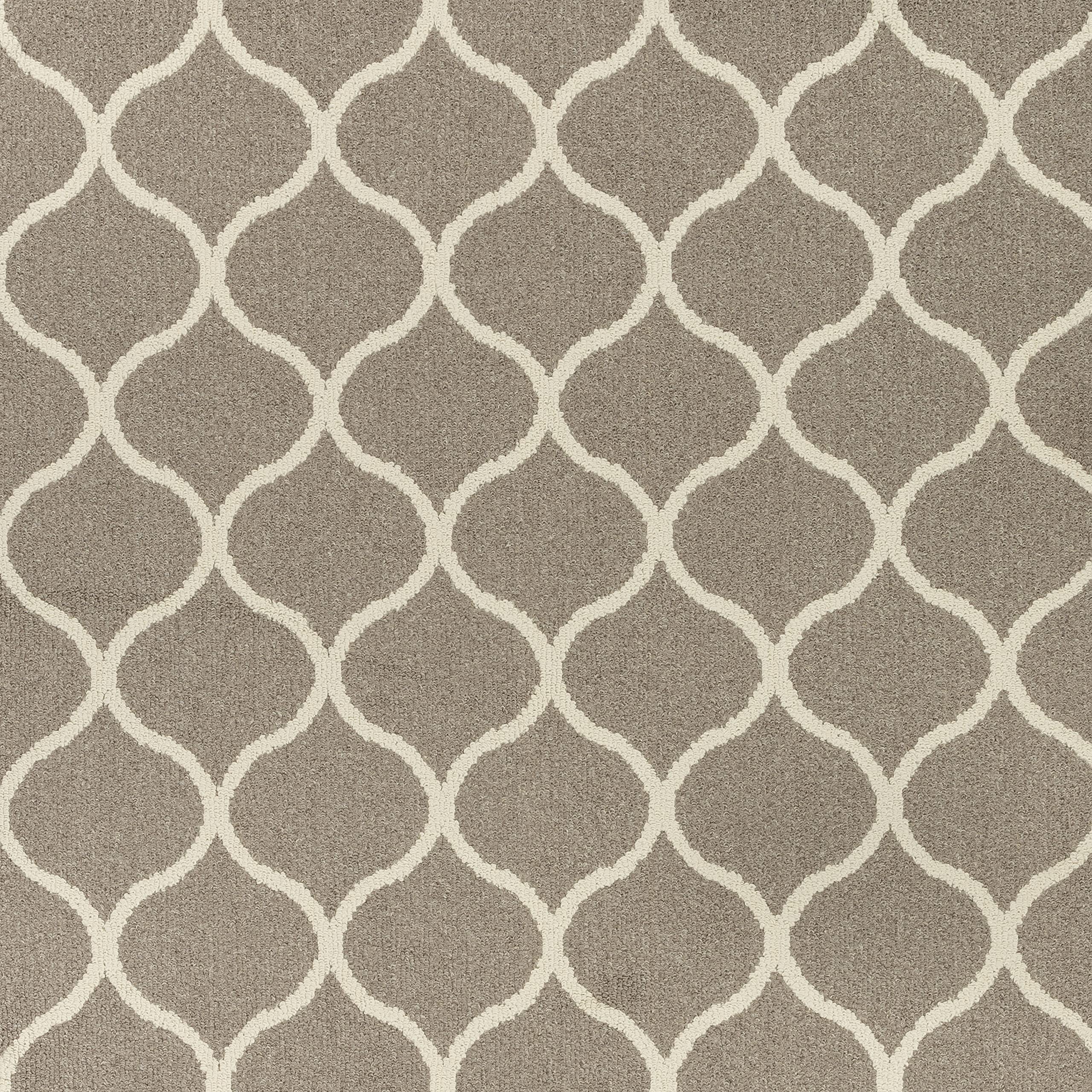 Maples Rugs Rebecca Contemporary Runner Rug Non Slip Hallway Entry Carpet [Made in USA], 26 x 10, Koala