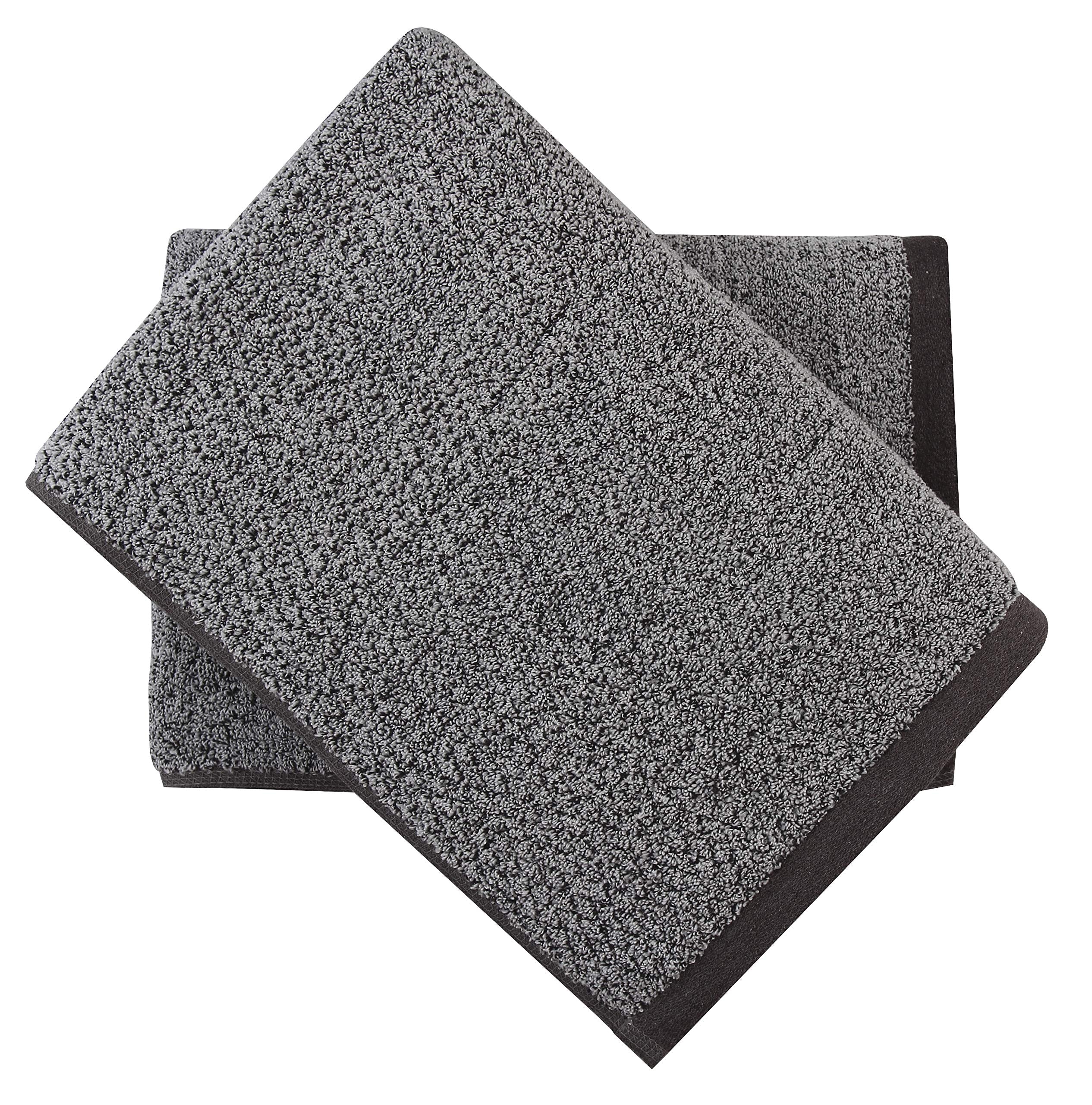 Everplush, (Pack Of 2 Bath Towels (30 X 56 In), Gray, 2 Count