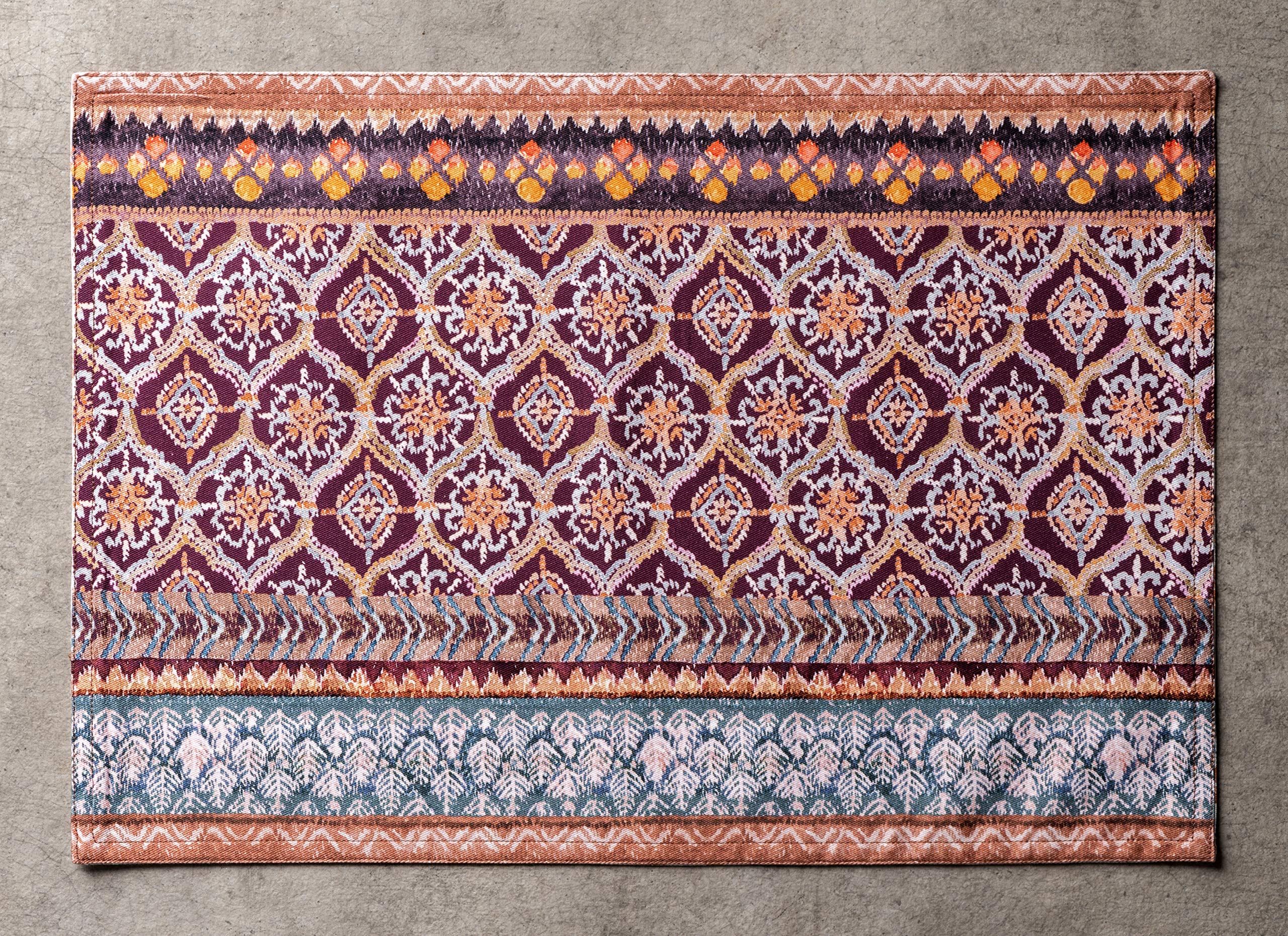 Maison D' Hermine Placemat 100% Cotton Cloth Placemats Decorative Washable Placemats, Home, Kitchen, Dining, Parties & Camping,