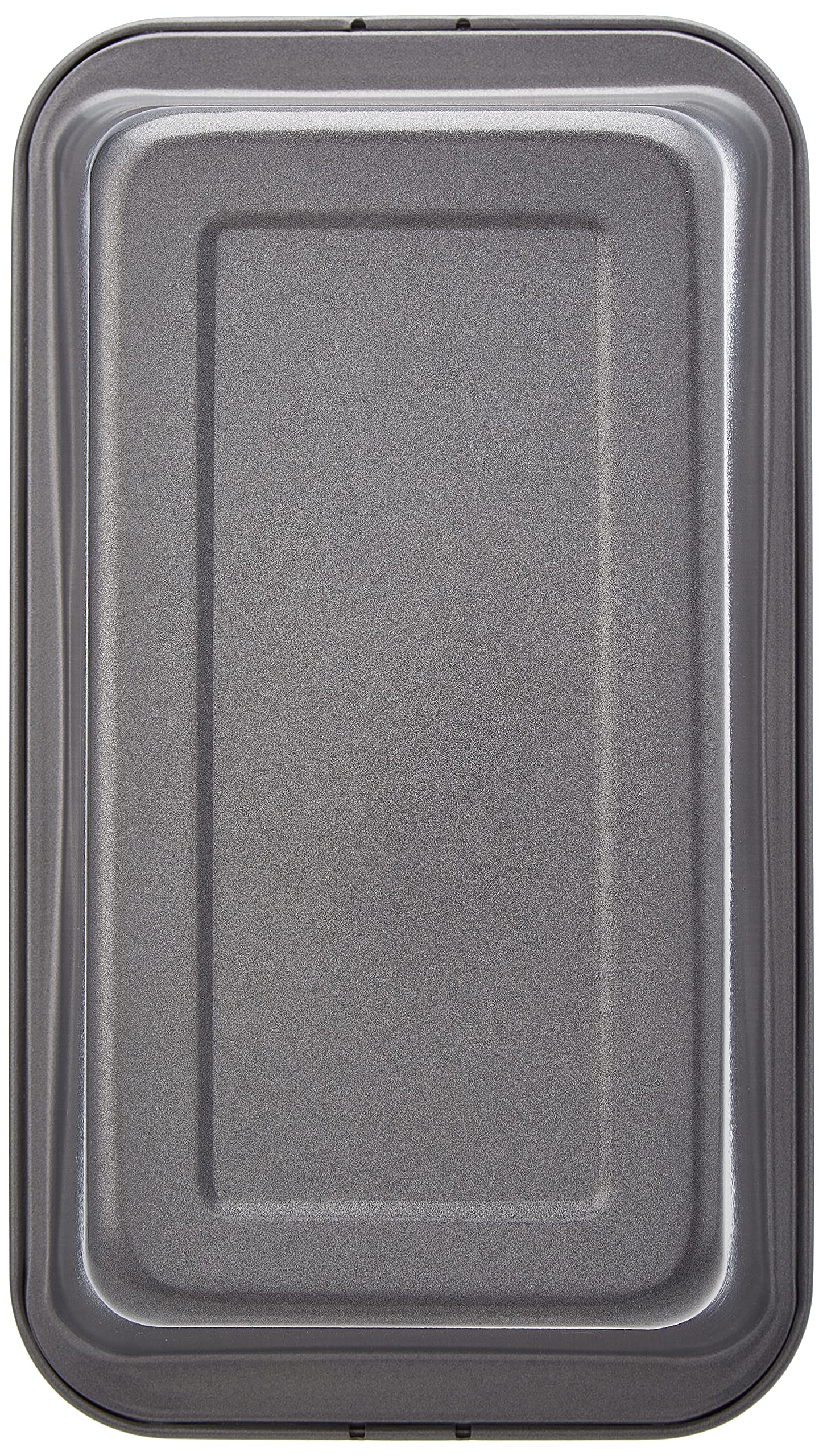 Amazon Basics Rectangular Baking Bread Loaf Pan, 9.5 X 5 Inch, Set Of 2, Gray