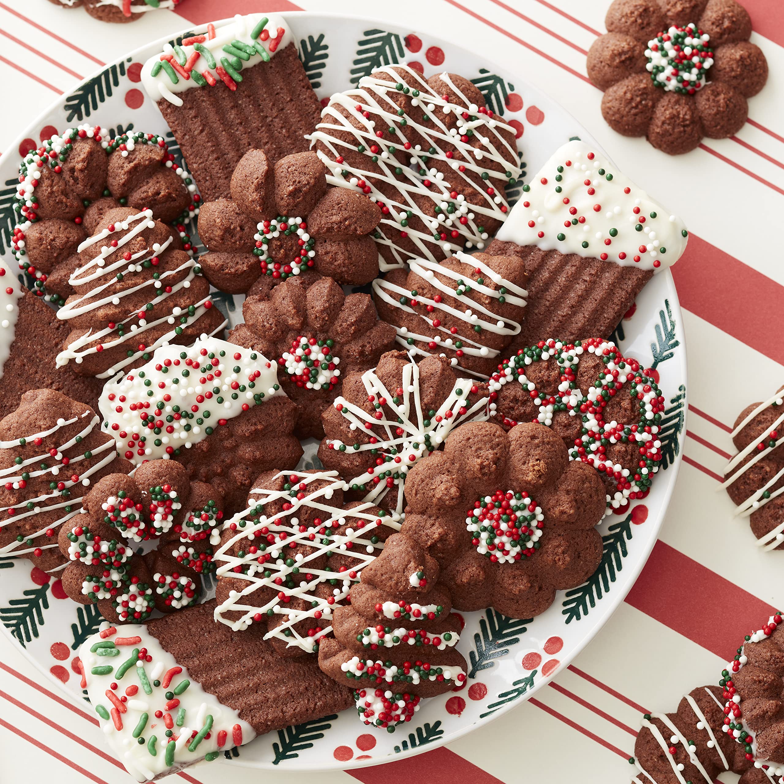 Wilton 6-Piece Fit Right Holiday Cookie Disc Set