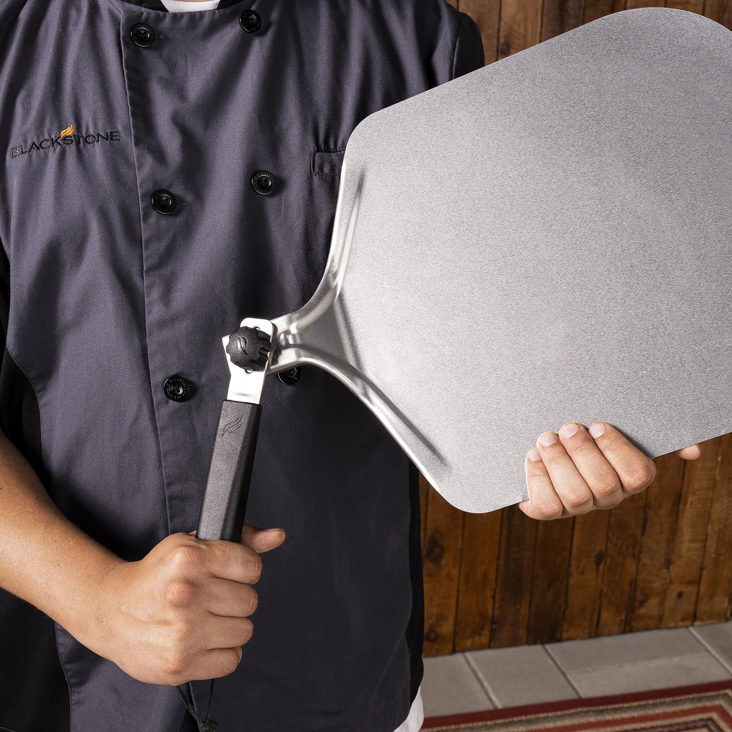 Blackstone Pizza Basics Tool Kit With Pizza Peel, Cutter And Pans And Heat Resistant Handles