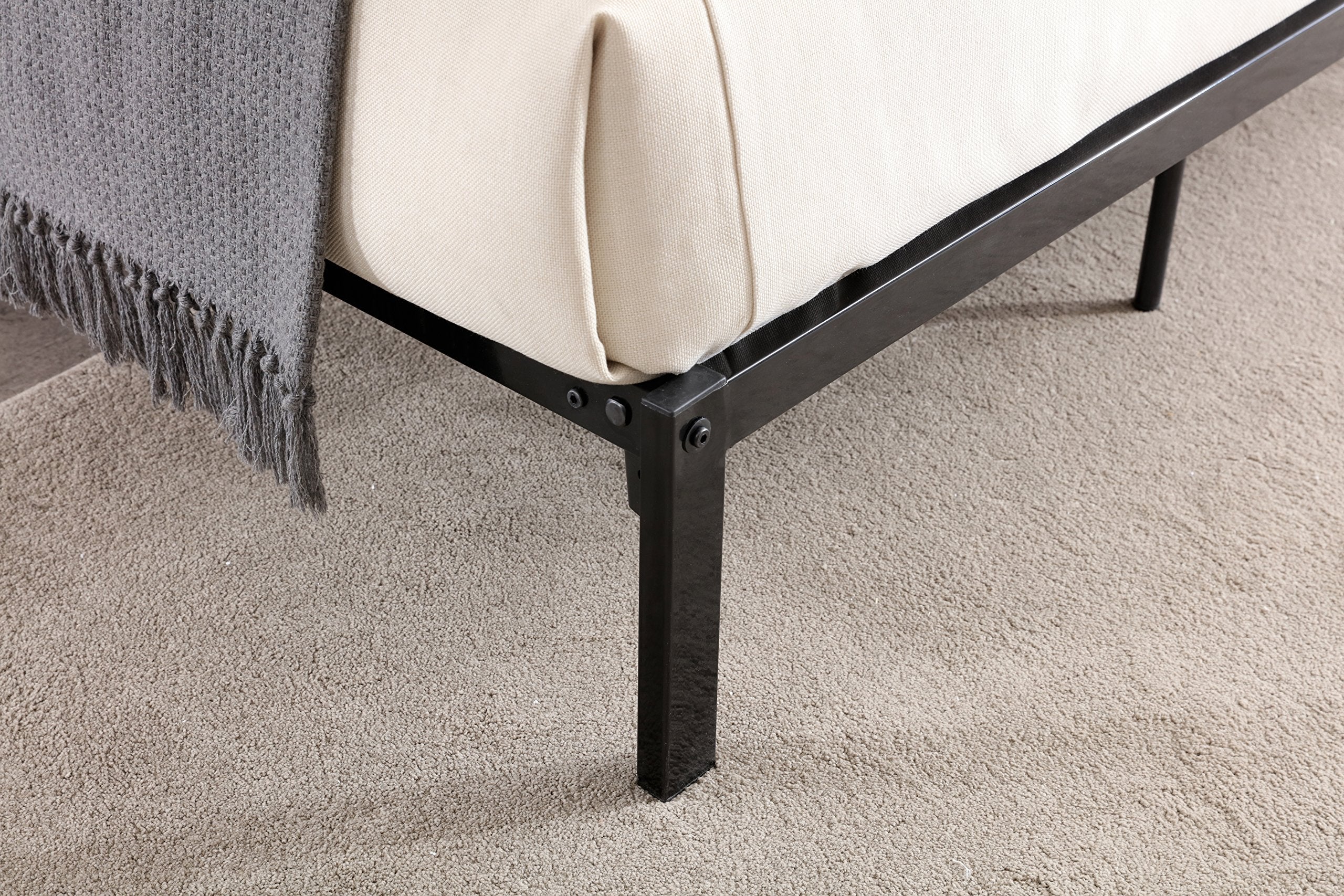 Hodedah Bed Frame Black