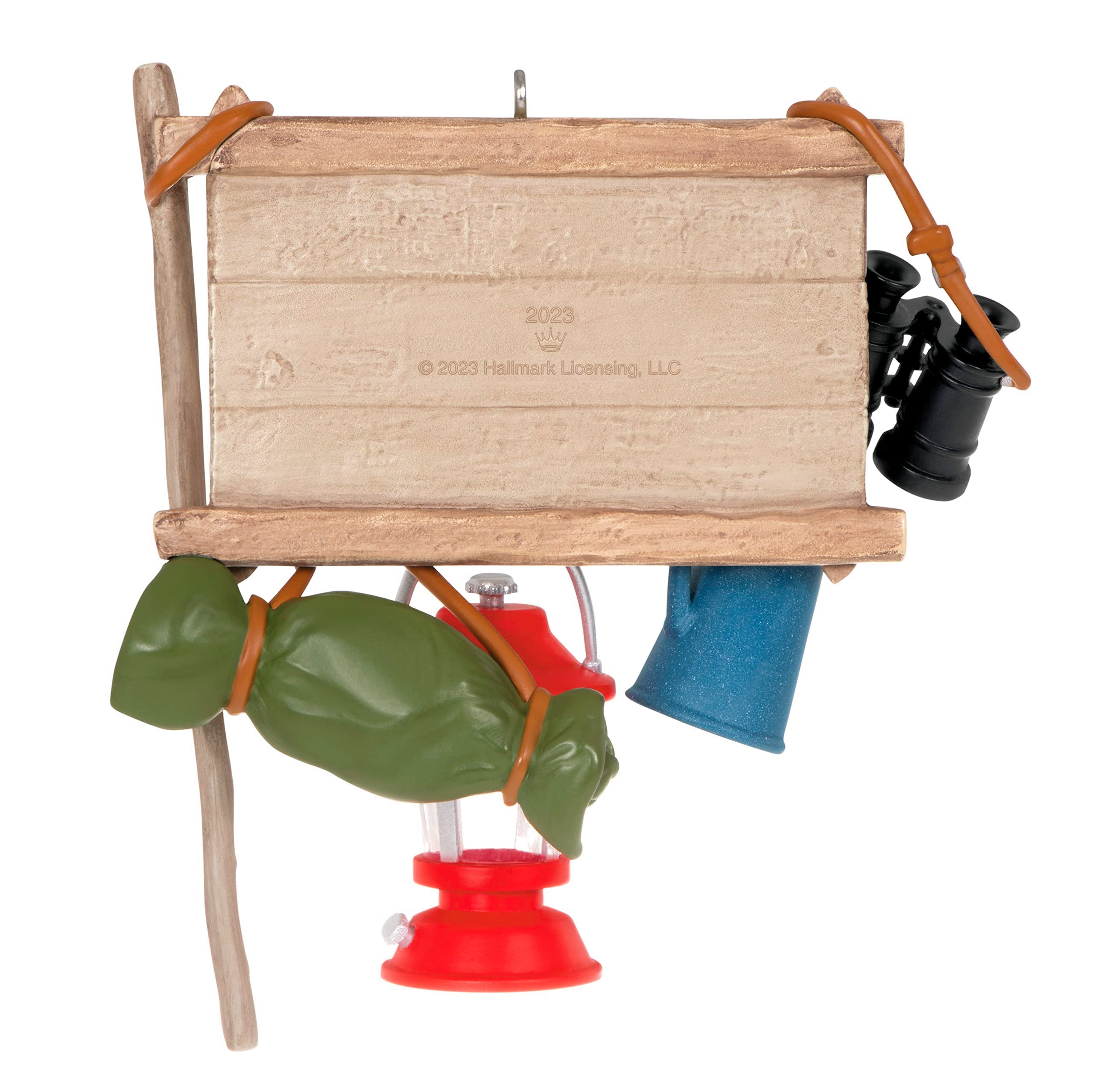 Hallmark Keepsake Christmas Ornament 2023, Happy Camper Gift for Hikers, Outdoorsmen