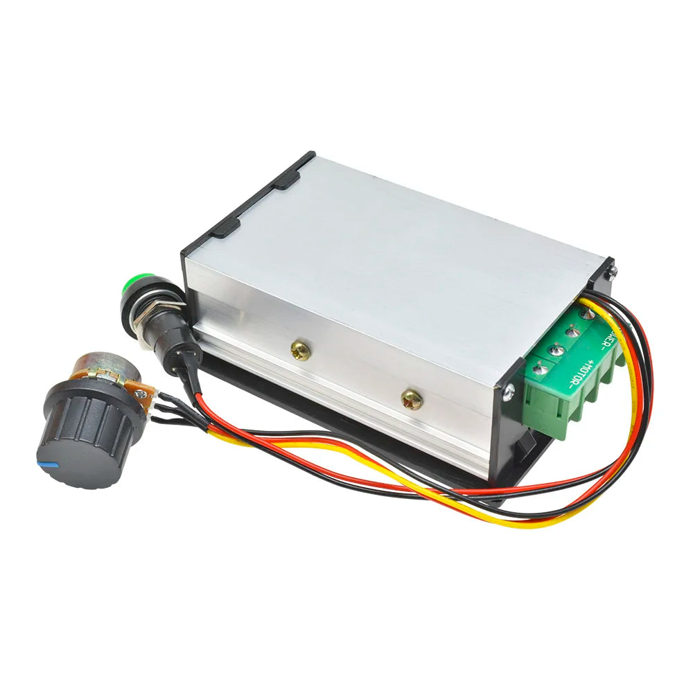 DC 6-60V 12V 24V 36V 48V 30A PWM DC Motor Speed Controller Regulator Motor Speed Controller with Start Stop Switch