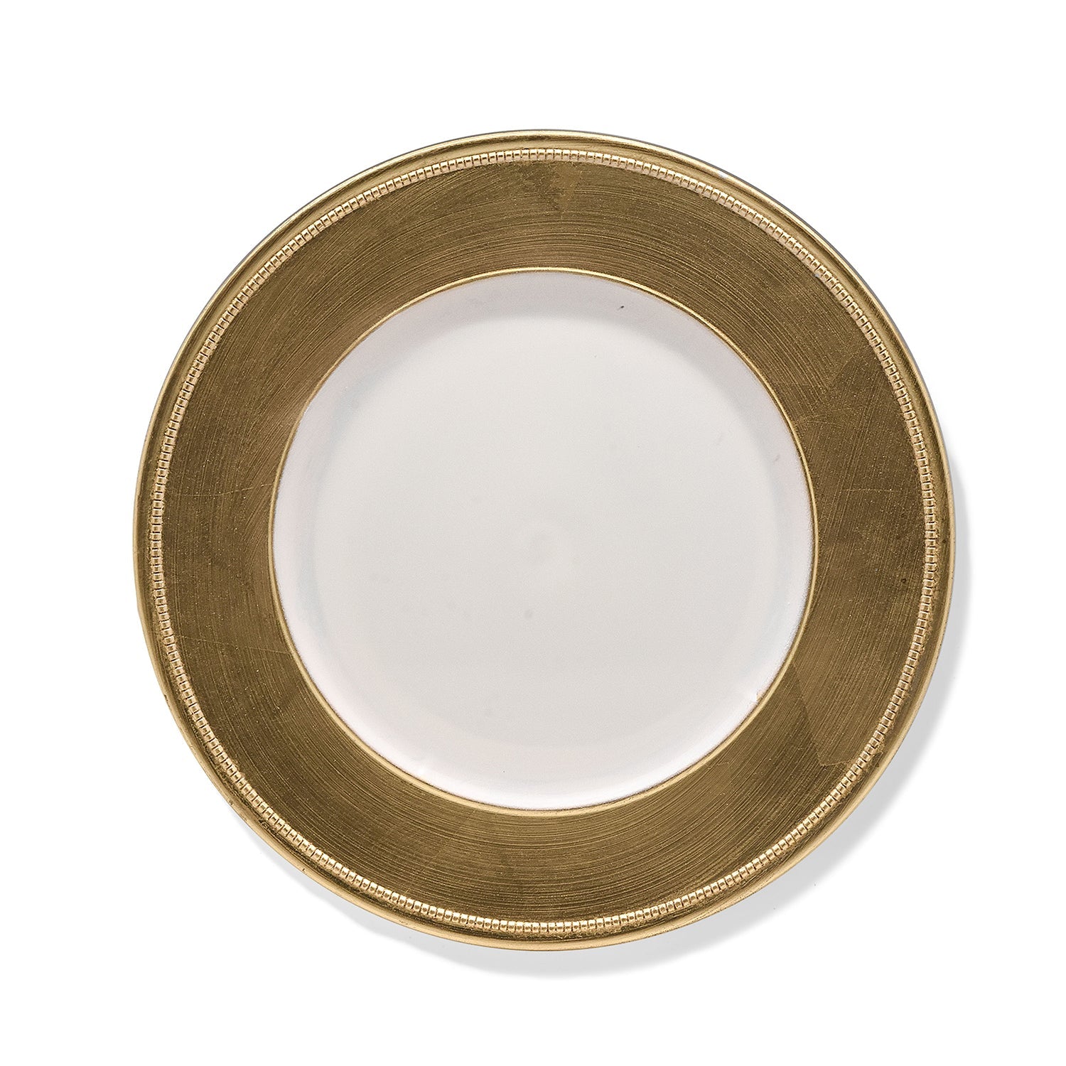 Gold Leaf 12-Piece Set of 12 Chargers 13"