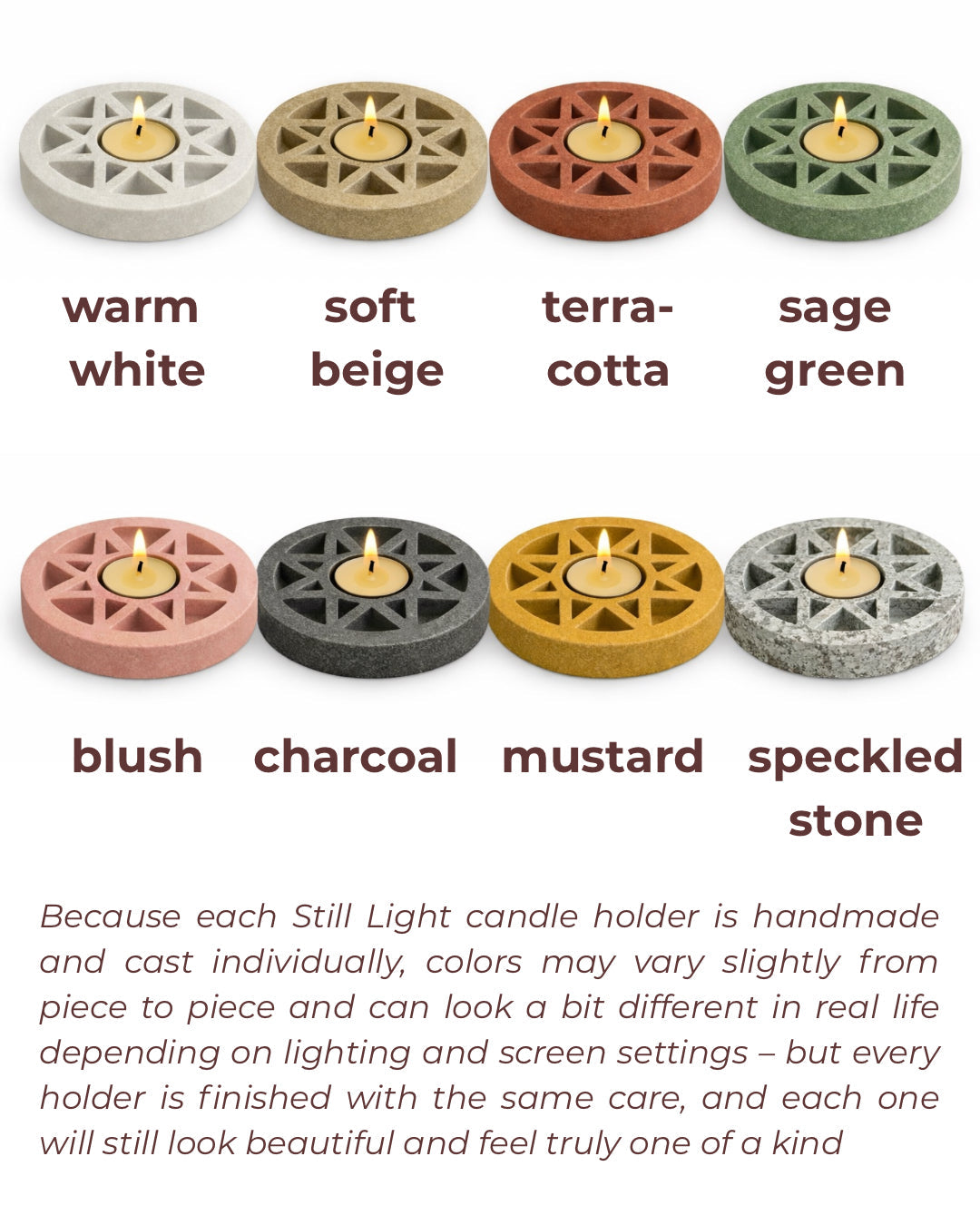 Still Light – Signature Candle Holder