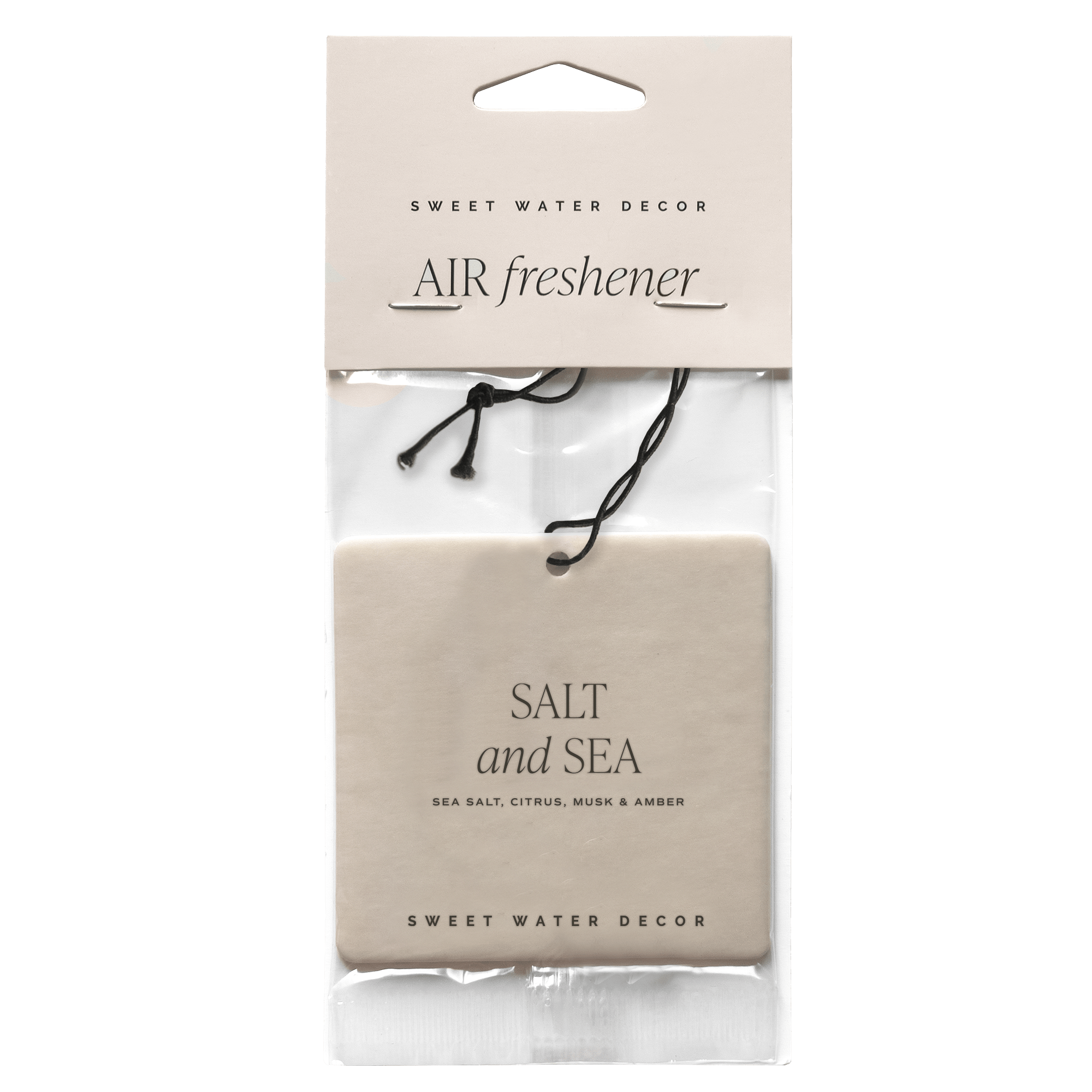 Salt and Sea Hanging Air Freshener