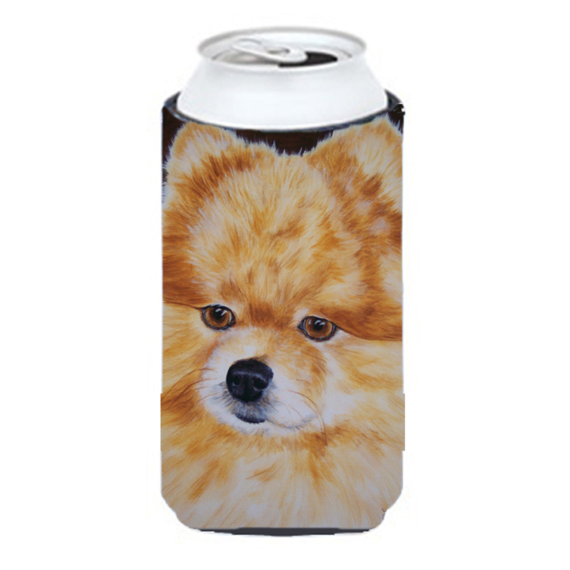 'Caroline'S Treasures Pomeranian Tall Boy Koozie Hugger, Multicolor''