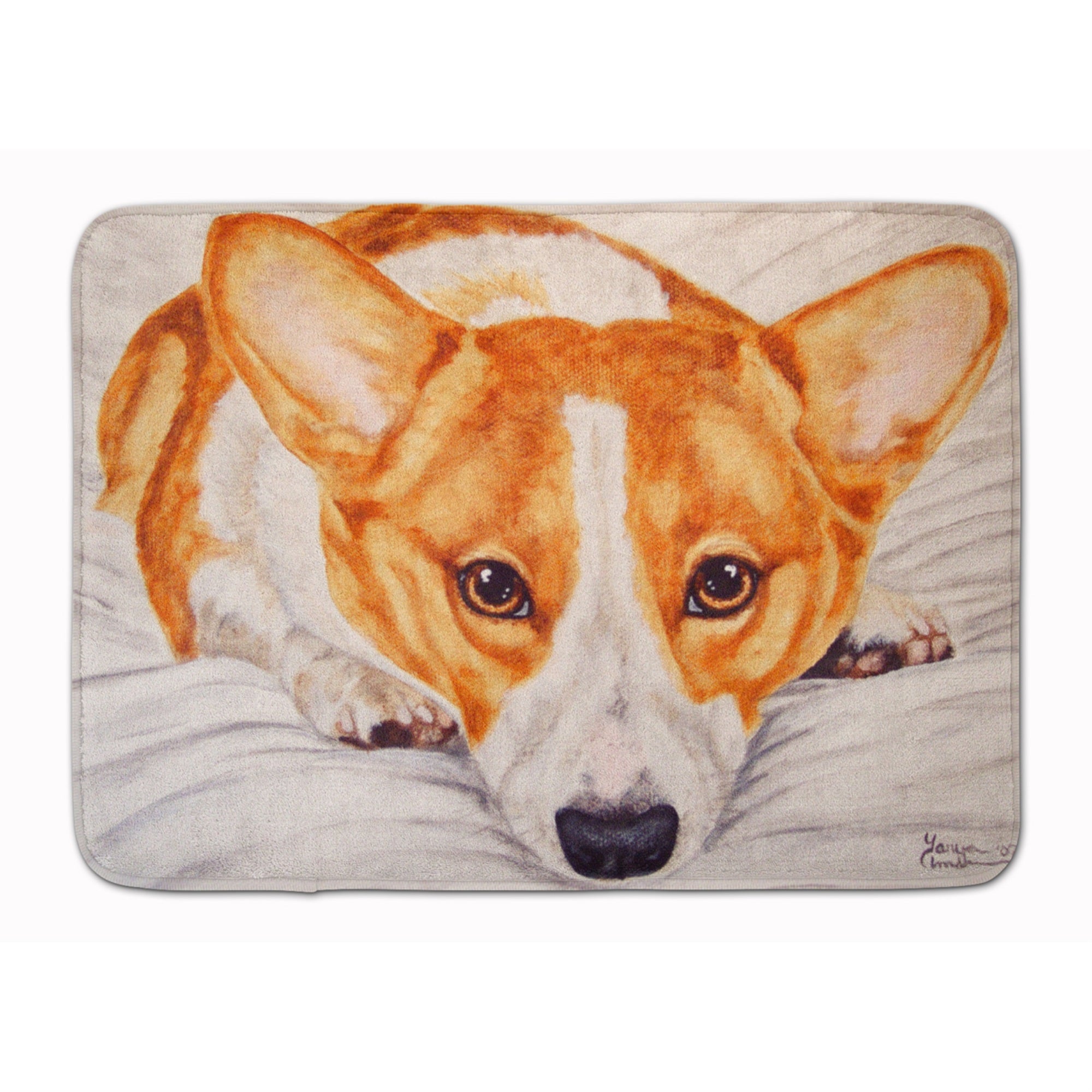 'Caroline'S Treasures Fiona Corgi Floor Mat, 19'''' X 27'''', Multicolor''