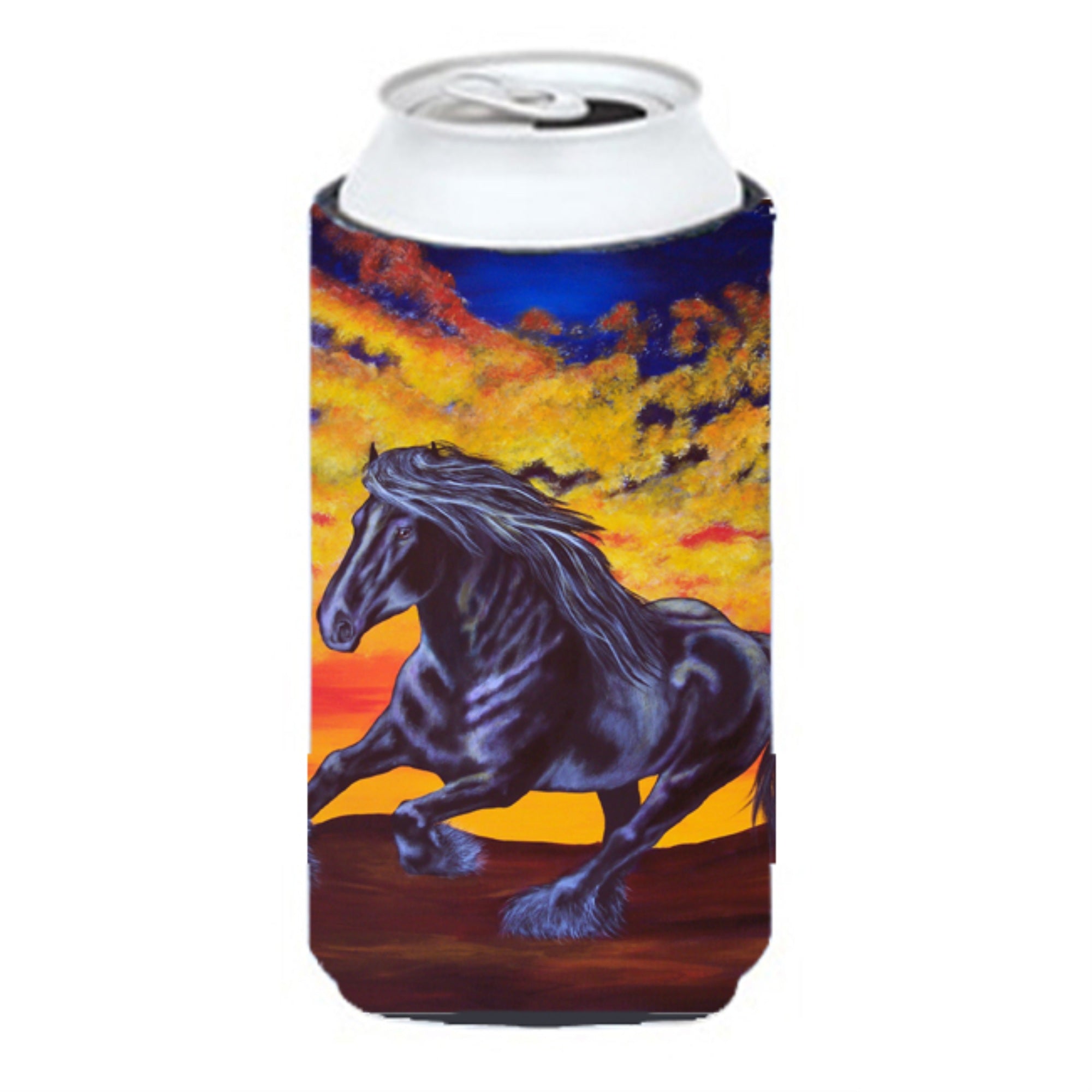 'Caroline'S Treasures Desert Wind Horse Tall Boy Koozie Hugger, Multicolor''