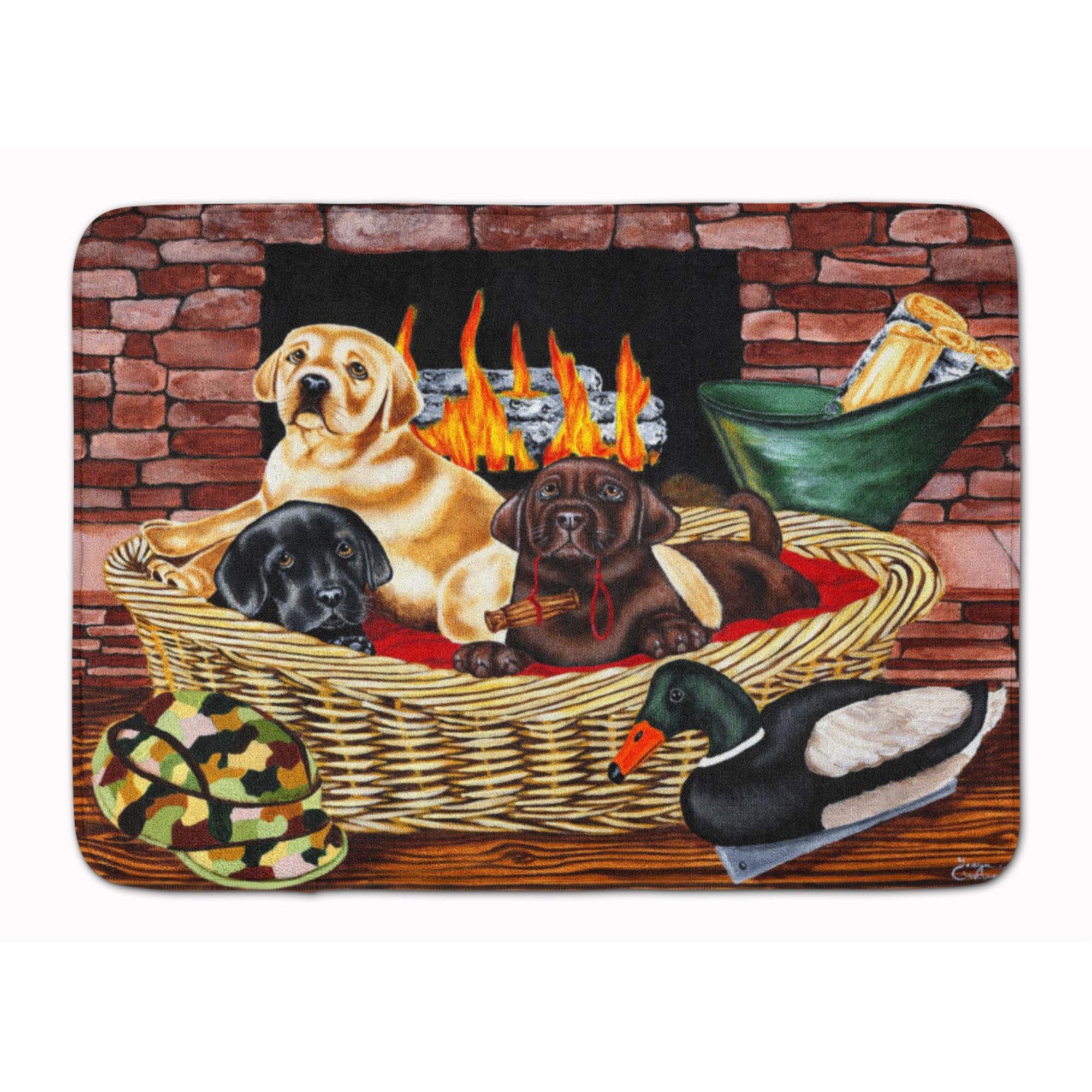 'Caroline'S Treasures Next Generation Labrador Floor Mat, 19'''' X 27'''', Multicolor''