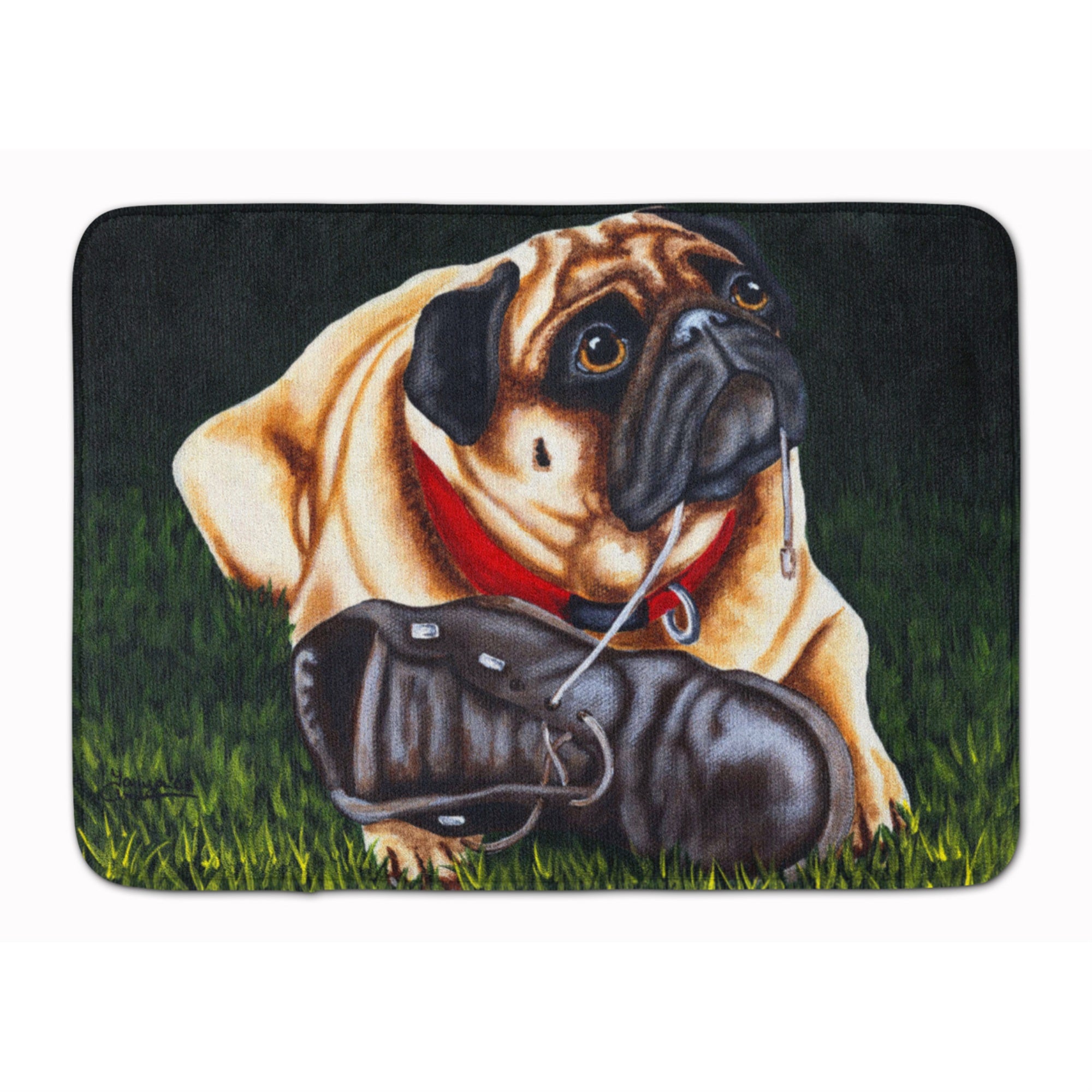 'Caroline'S Treasures Cluster Buster The Pug Floor Mat, 19'''' X 27'''', Multicolor''