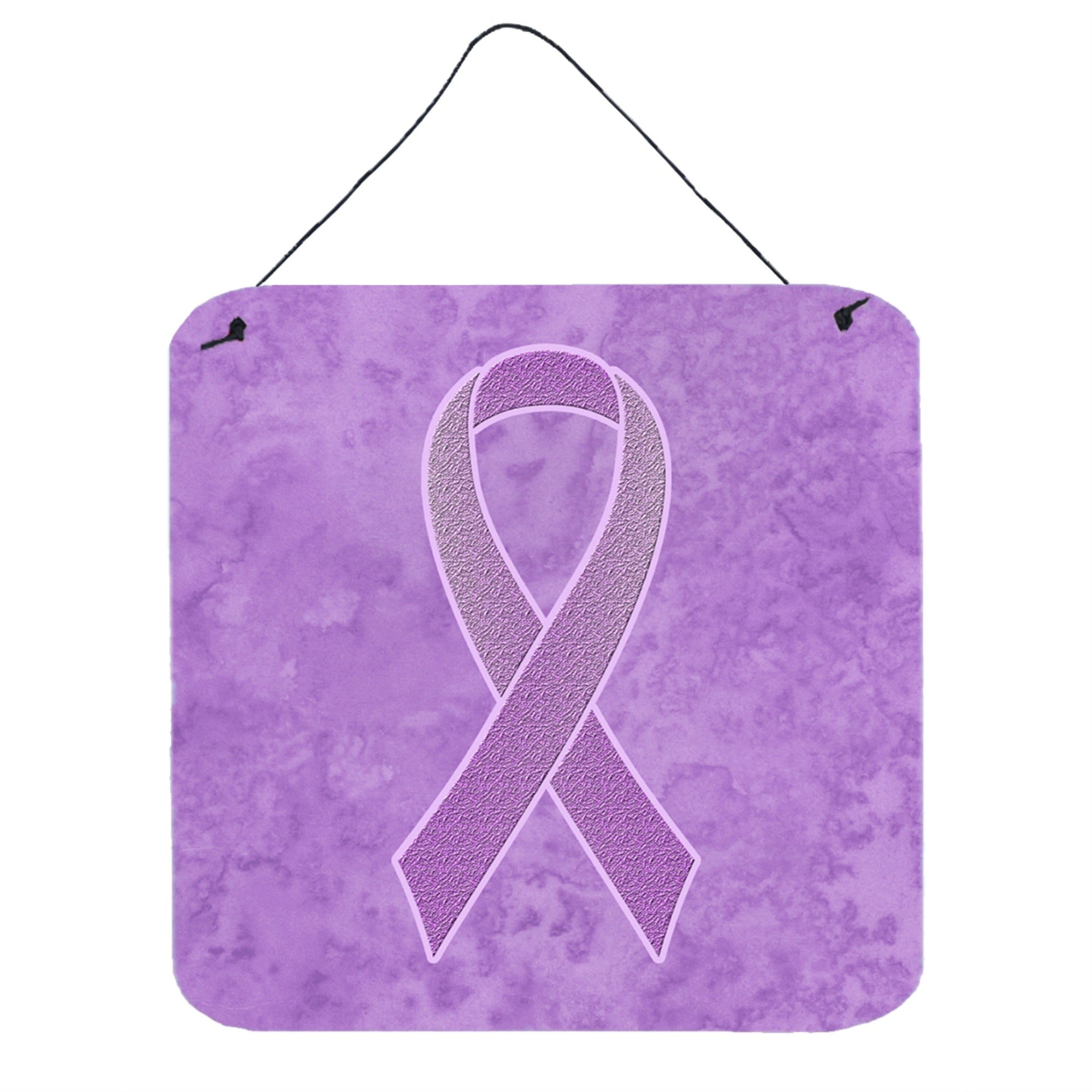 'Caroline'S Treasures Lavender Ribbon For All Cancer Awareness Wall Or Door Hanging Prints, 6 X 6''''''