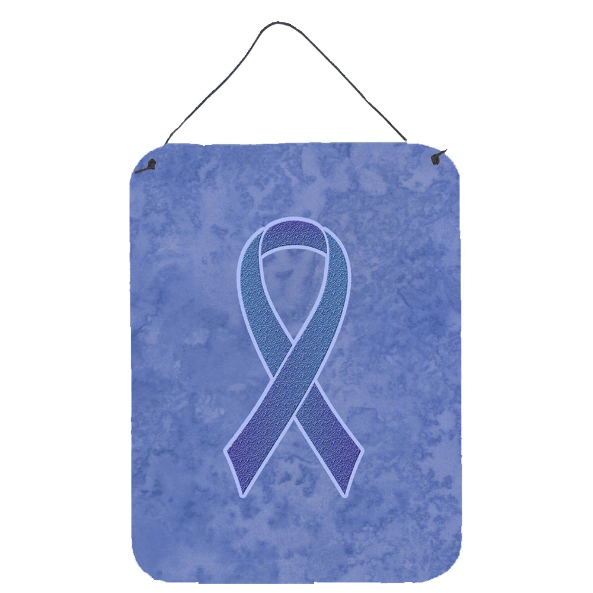 'Caroline'S Treasures Periwinkle Blue Ribbon For Esophageal And Stomach Cancer Awareness Wall Or Door Hanging Prints, 16'''' X