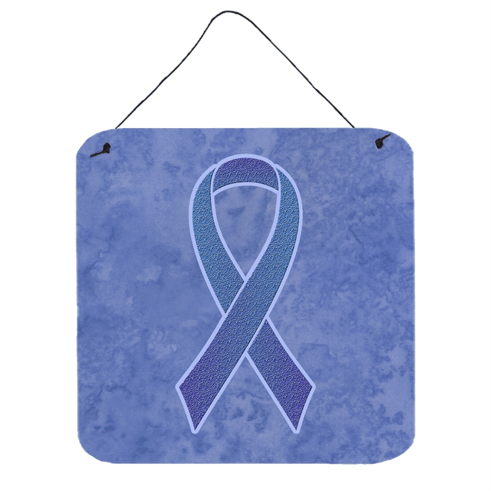 'Caroline'S Treasures Periwinkle Blue Ribbon For Esophageal And Stomach Cancer Awareness Wall Or Door Hanging Prints, 6 X 6''''