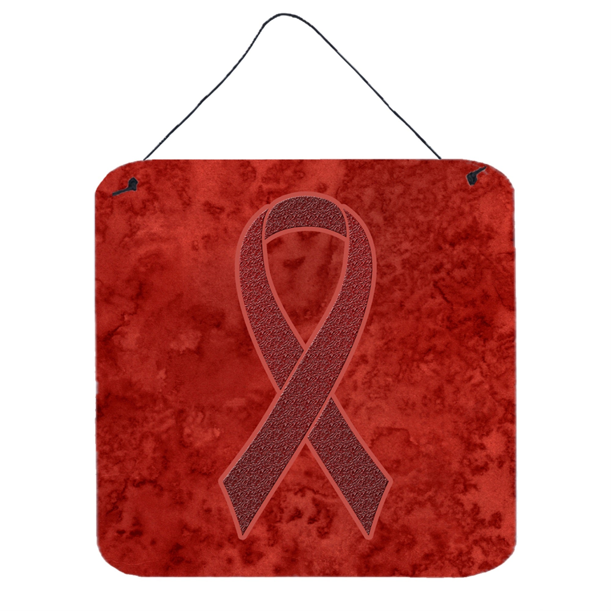 'Caroline'S Treasures Burgundy Ribbon For Multiple Myeloma Cancer Awareness Wall Or Door Hanging Prints, 6 X 6''''''