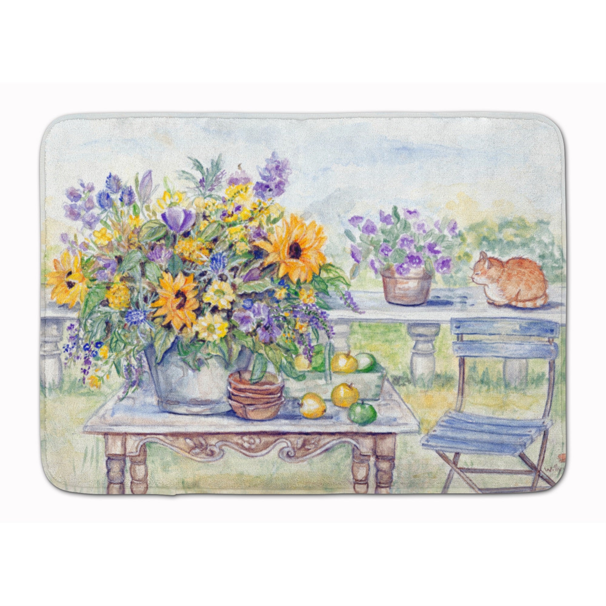 'Caroline'S Treasures Patio Bouquet Of Flowers Floor Mat, 19'''' X 27'''', Multicolor''