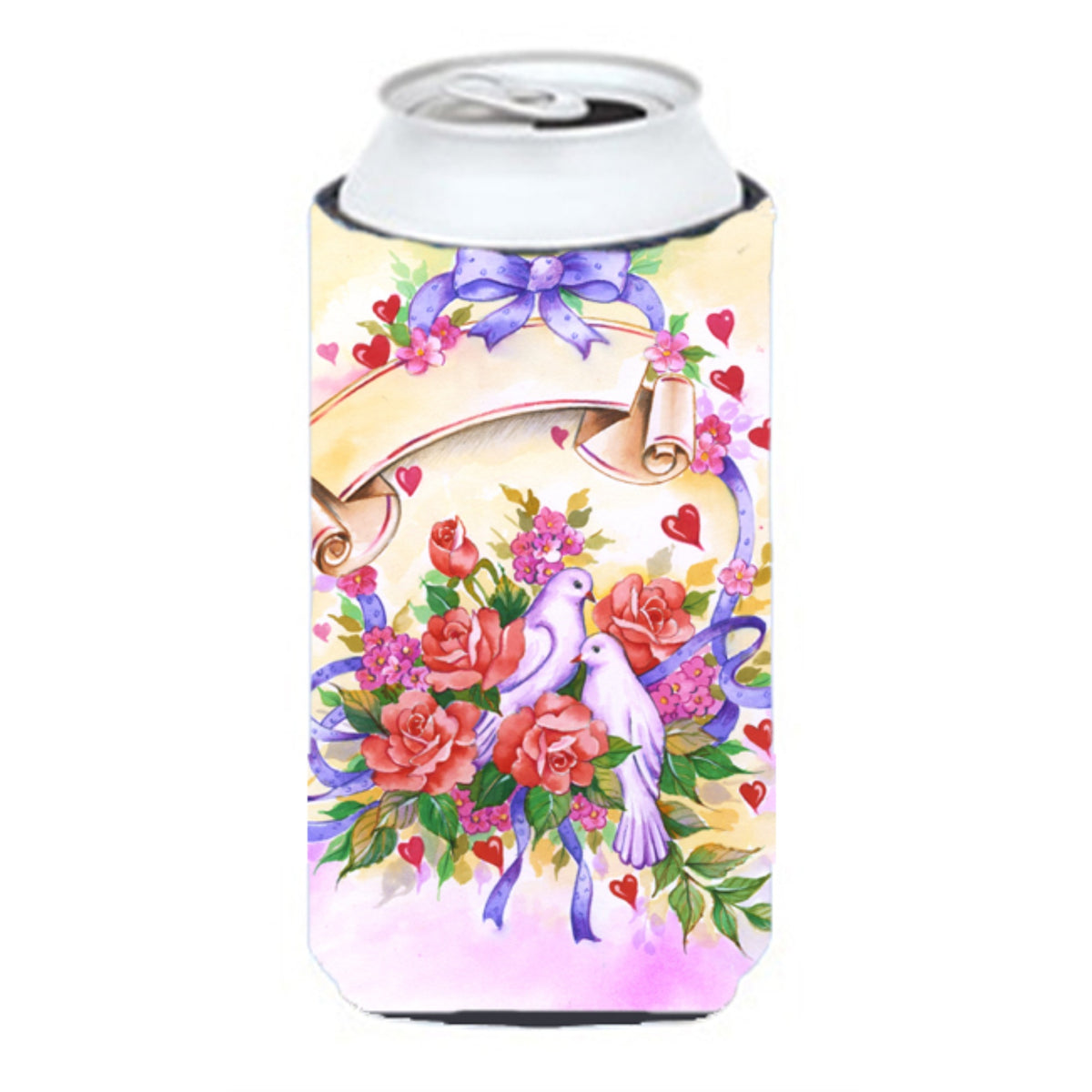 'Caroline'S Treasures Aph4070Tbc Wedding Bouquet Tall Boy Koozie Hugger, Multicolor''