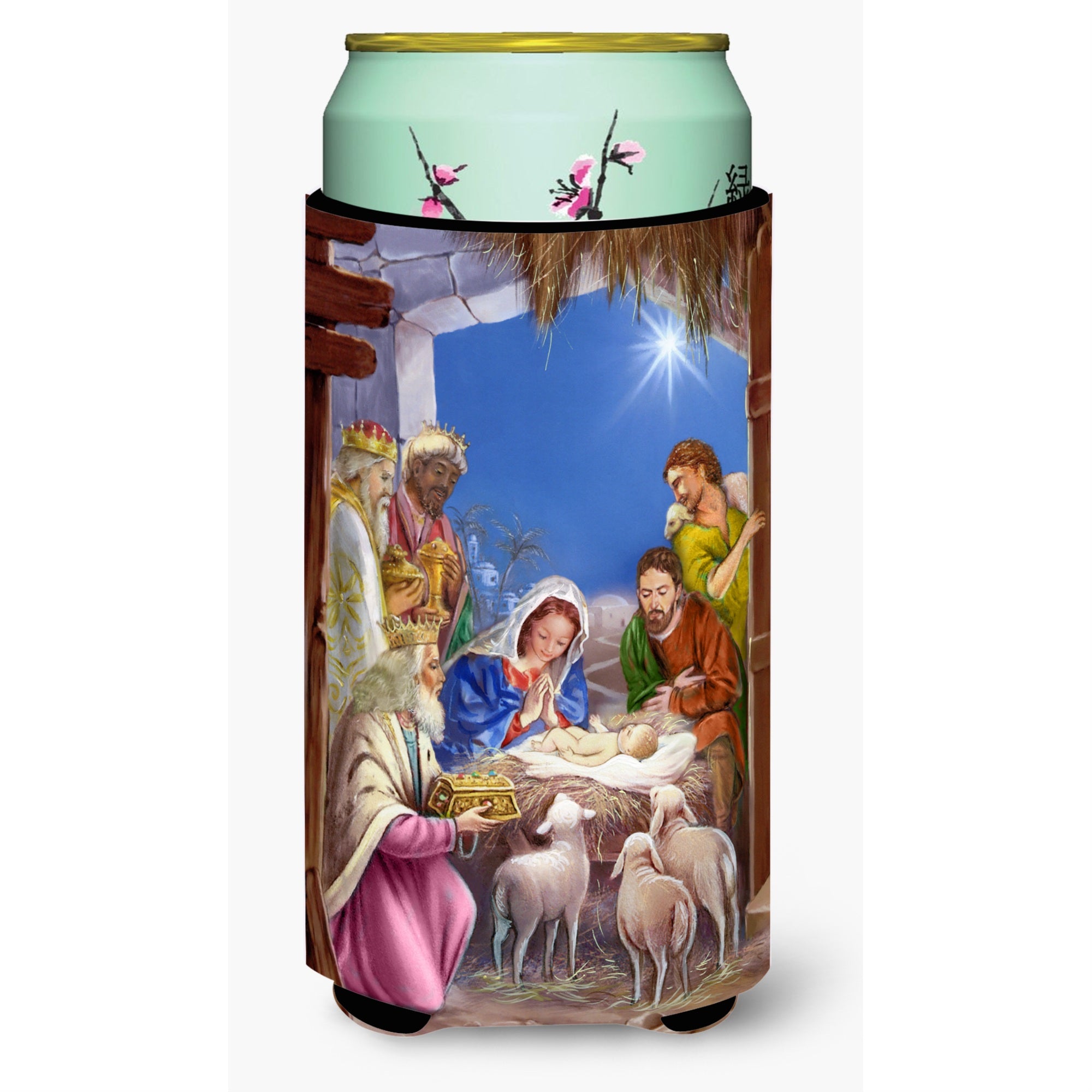 'Caroline'S Treasures The Wise Men At The Nativity Christmas Tall Boy Koozie Hugger, Multicolor''