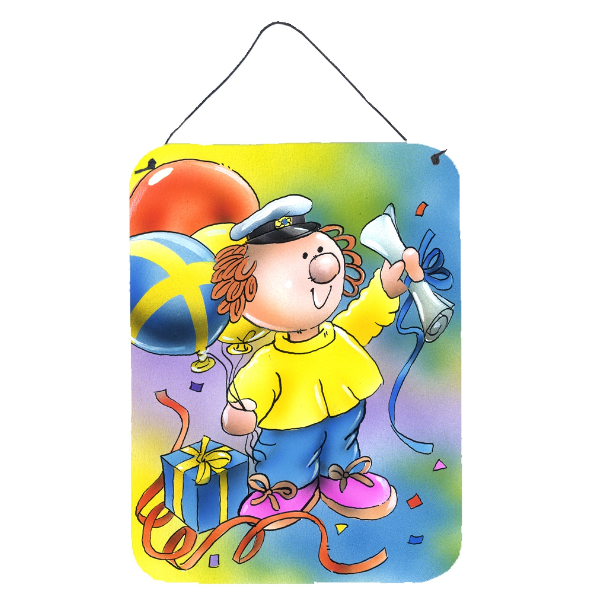 'Caroline'S Treasures Graduate Wall Or Door Hanging Prints Aph6011Ds1216, 16Hx12W, Multicolor''