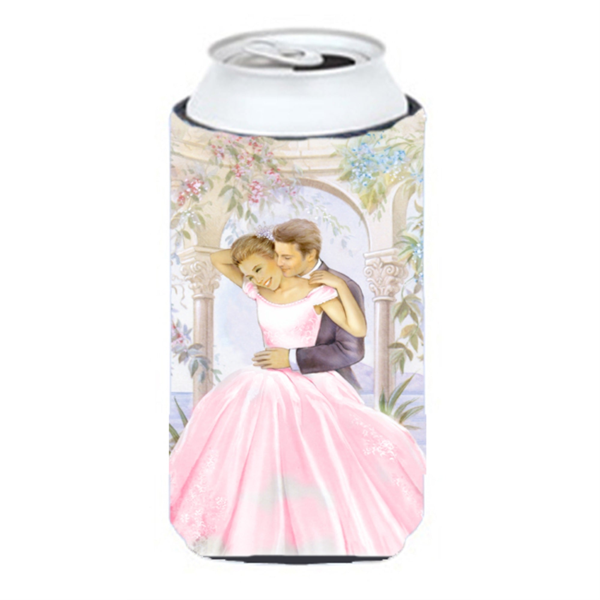 'Caroline'S Treasures Aph8293Tbc Romantic Couple Kiss Tall Boy Koozie Hugger, Multicolor''