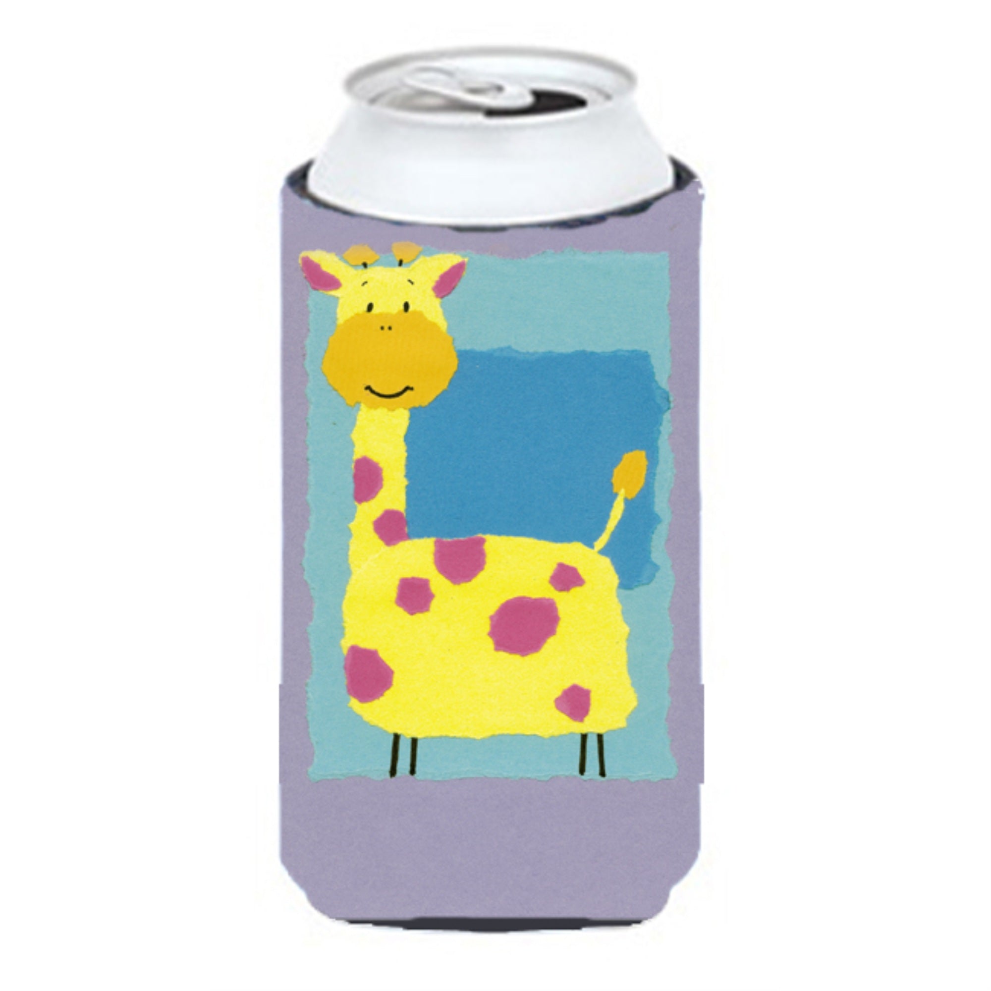 'Caroline'S Treasures Aph8333Tbc Giraffe Tall Boy Koozie Hugger, Multicolor''