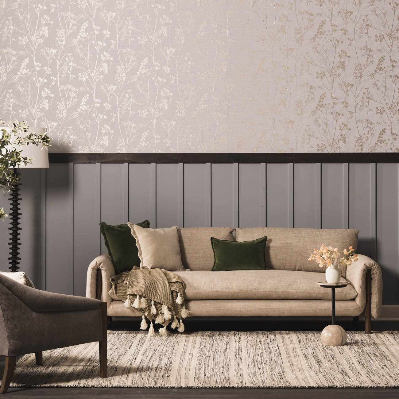 Arabi Wool Area Rug