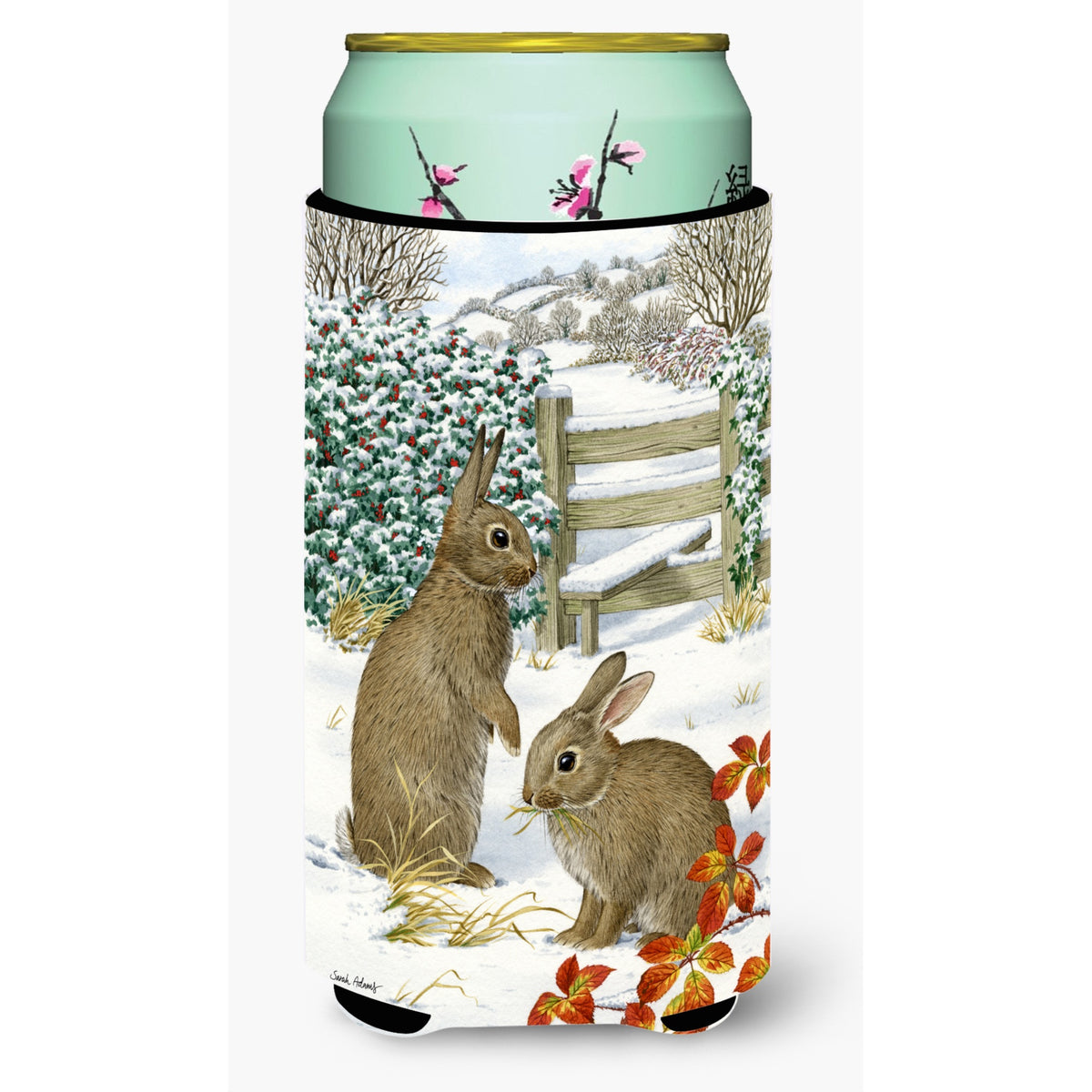'Caroline'S Treasures Asa2034Tbc Rabbits Tall Boy Koozie Hugger, Multicolor''