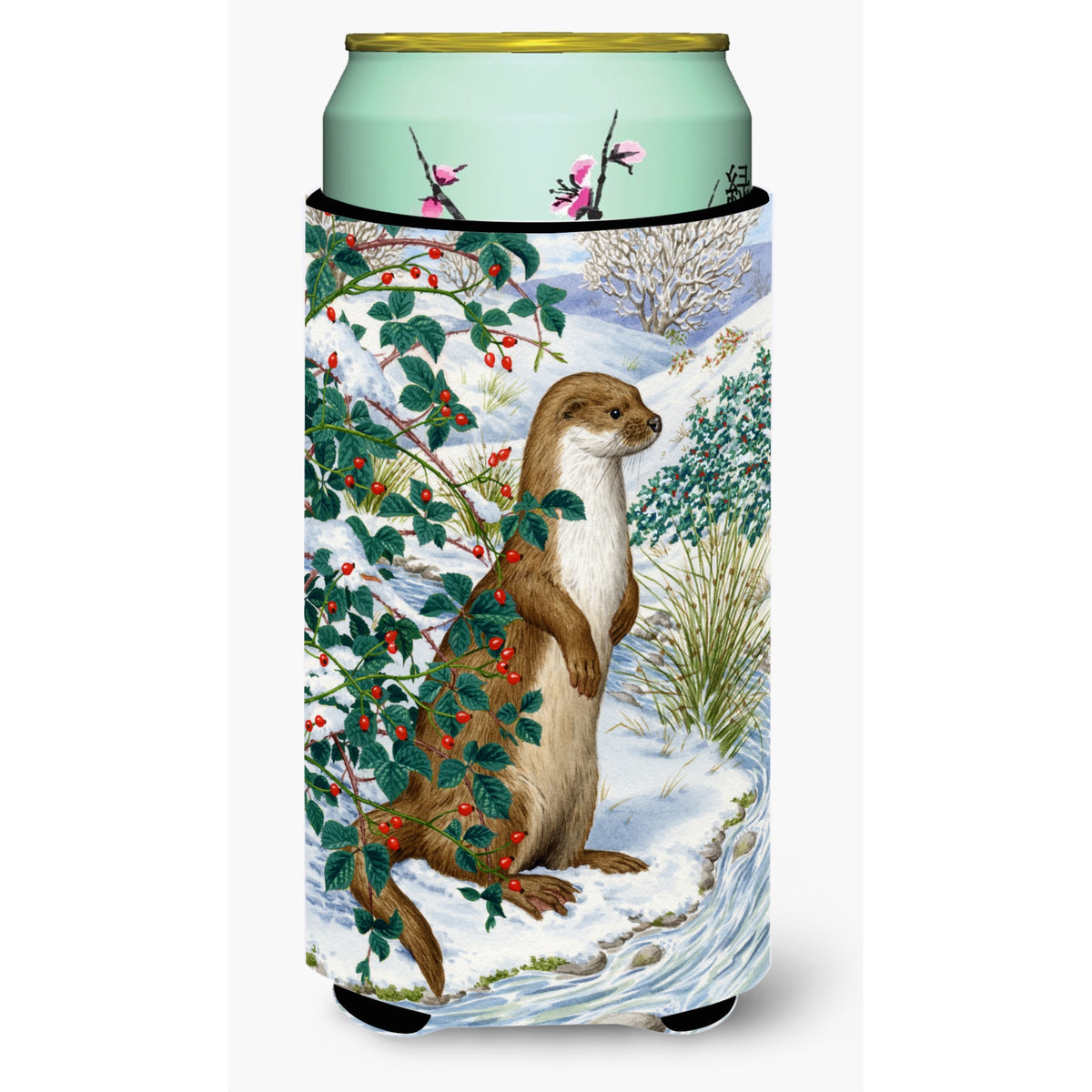 'Caroline'S Treasures Otter Tall Boy Koozie Hugger, Multicolor''