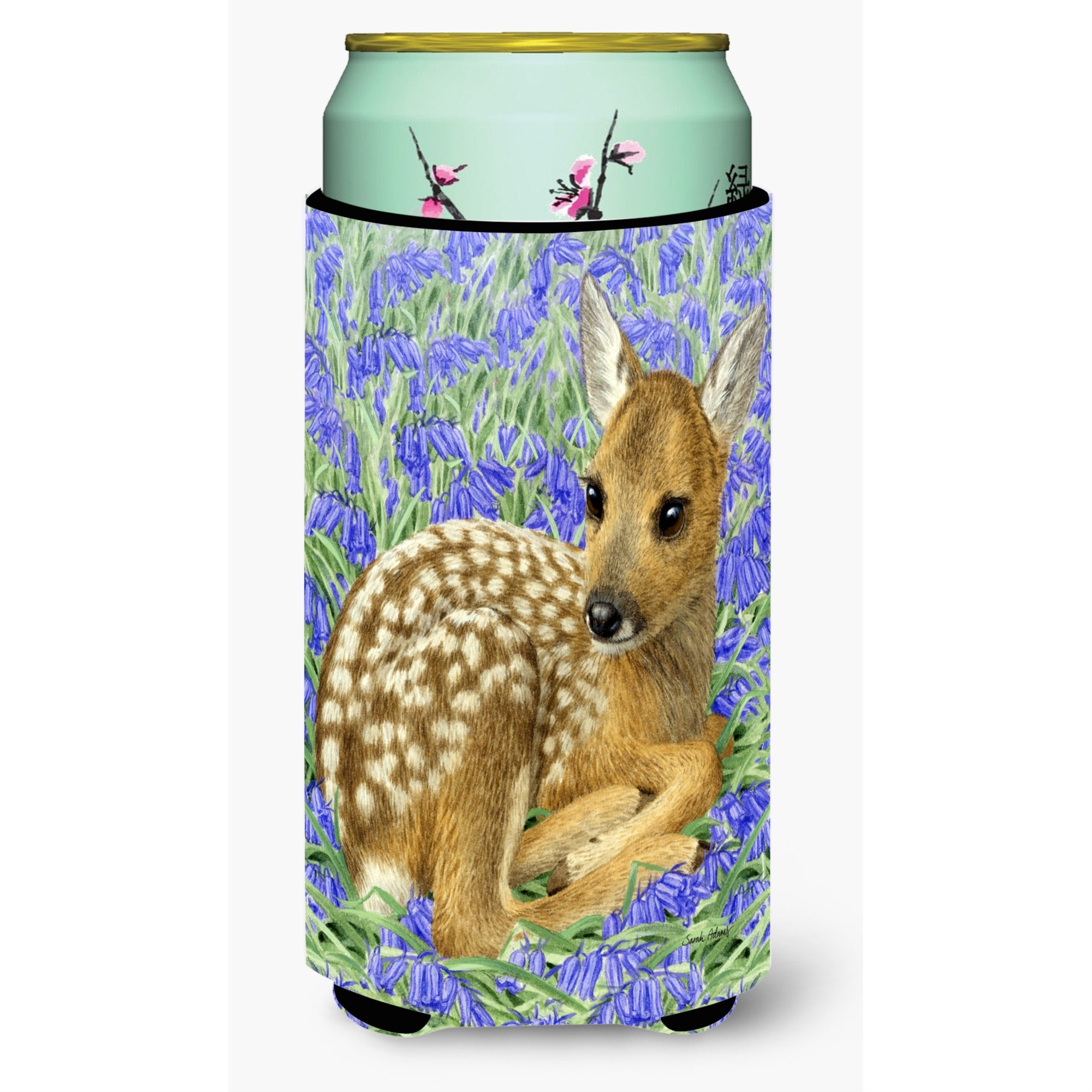 'Caroline'S Treasures Deer Fawn Tall Boy Koozie Hugger, Multicolor''